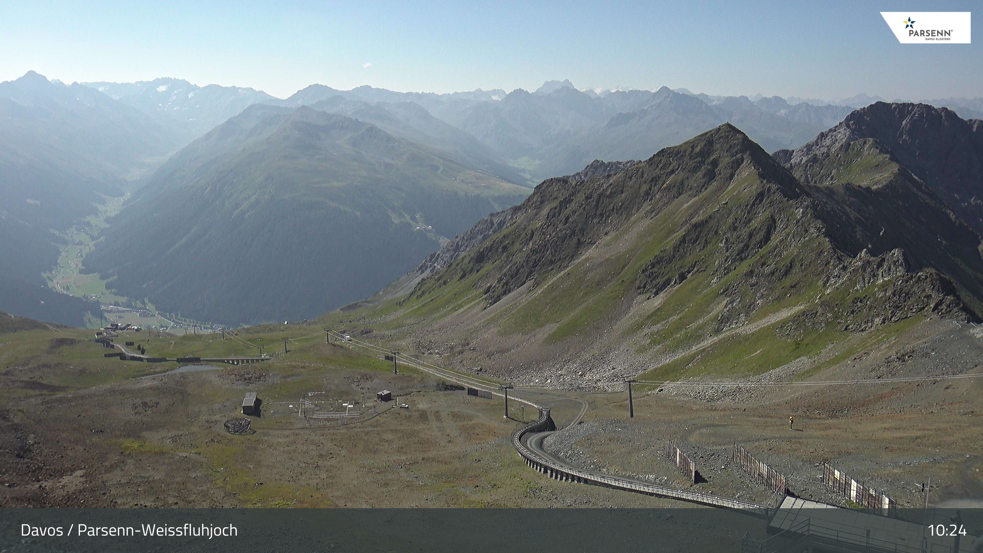 Archiv Foto Webcam Davos Klosters: Parsenn Weissfluhjoch