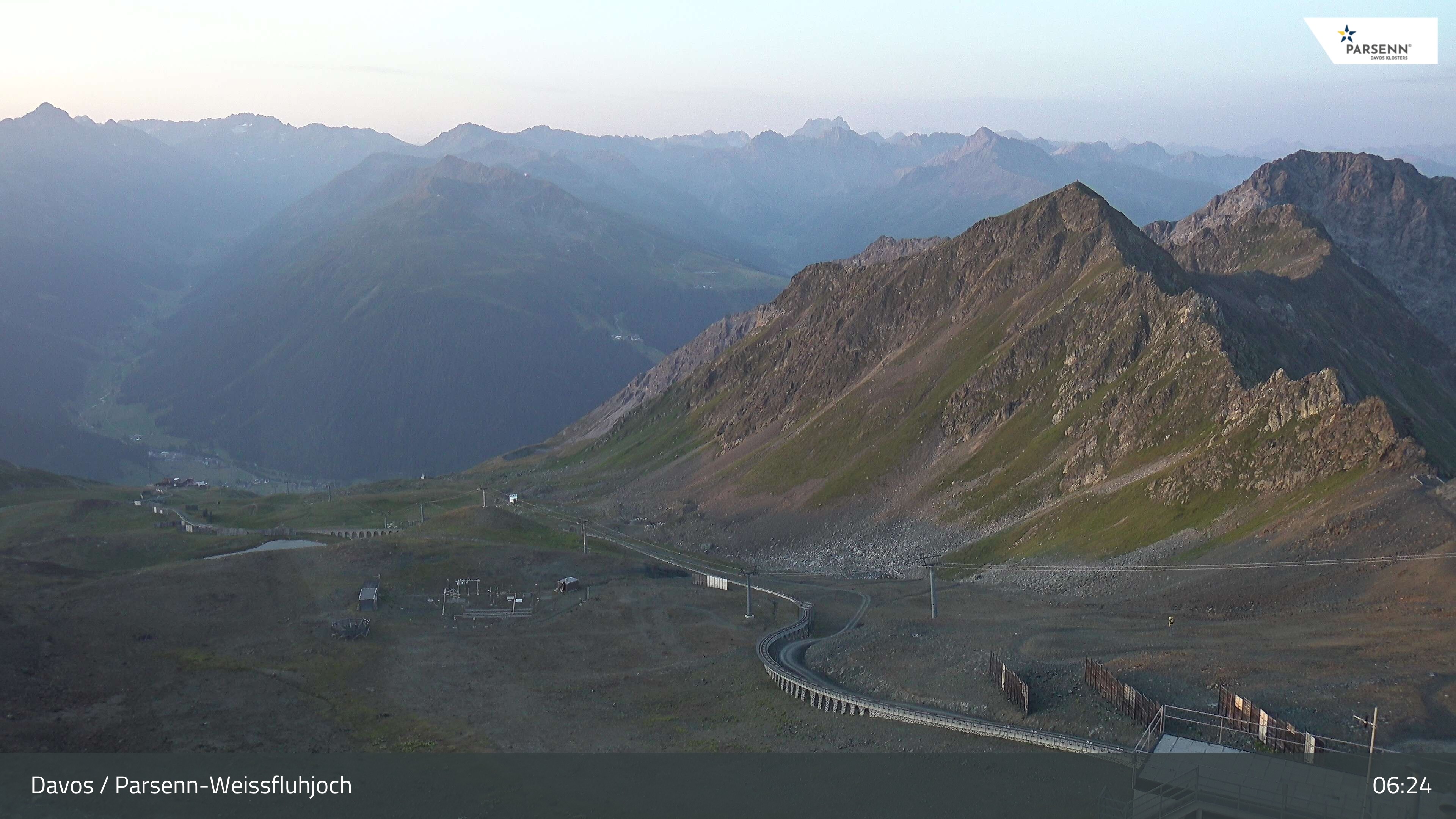 Archiv Foto Webcam Davos Klosters: Parsenn Weissfluhjoch