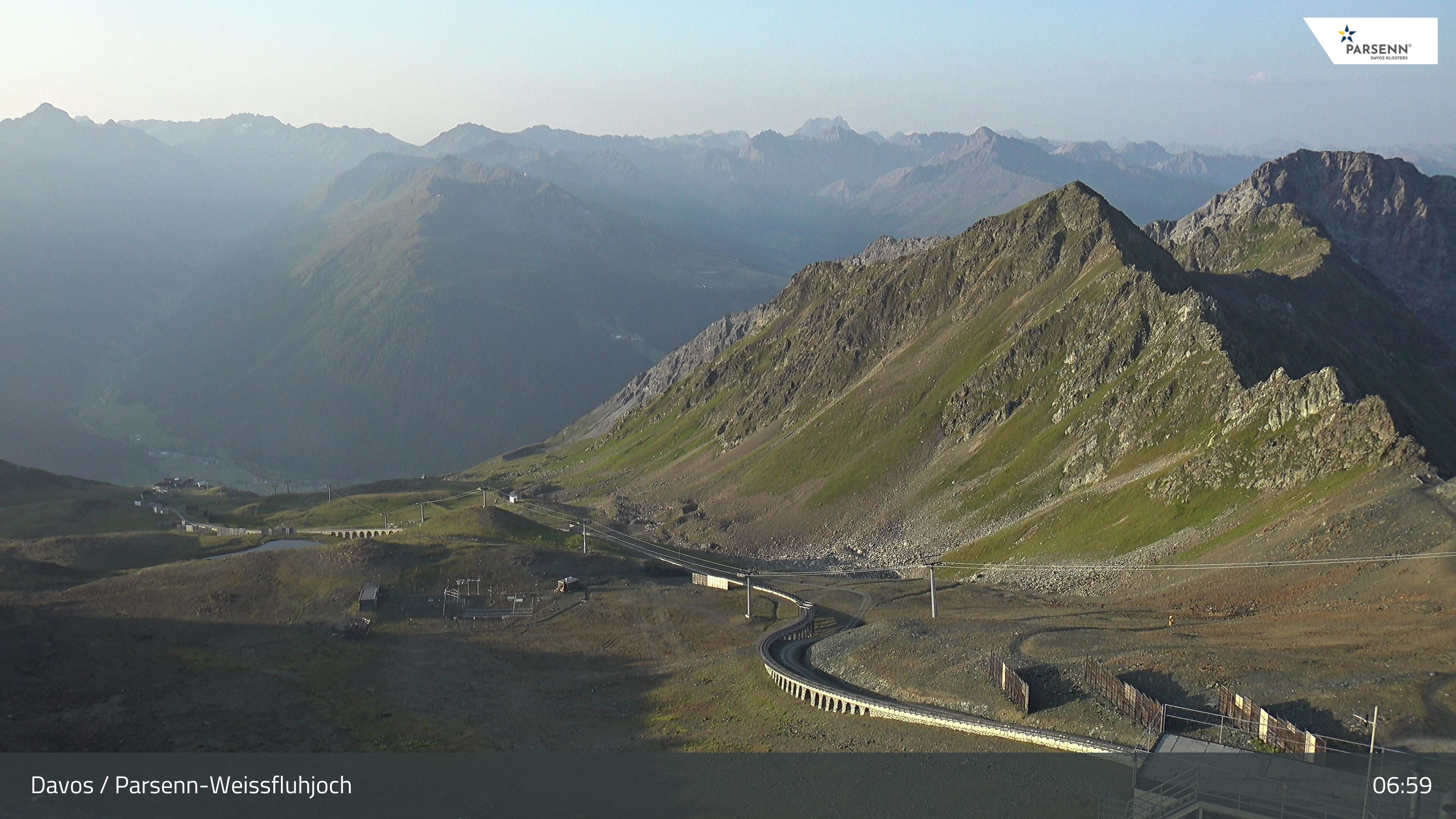 Archiv Foto Webcam Davos Klosters: Parsenn Weissfluhjoch