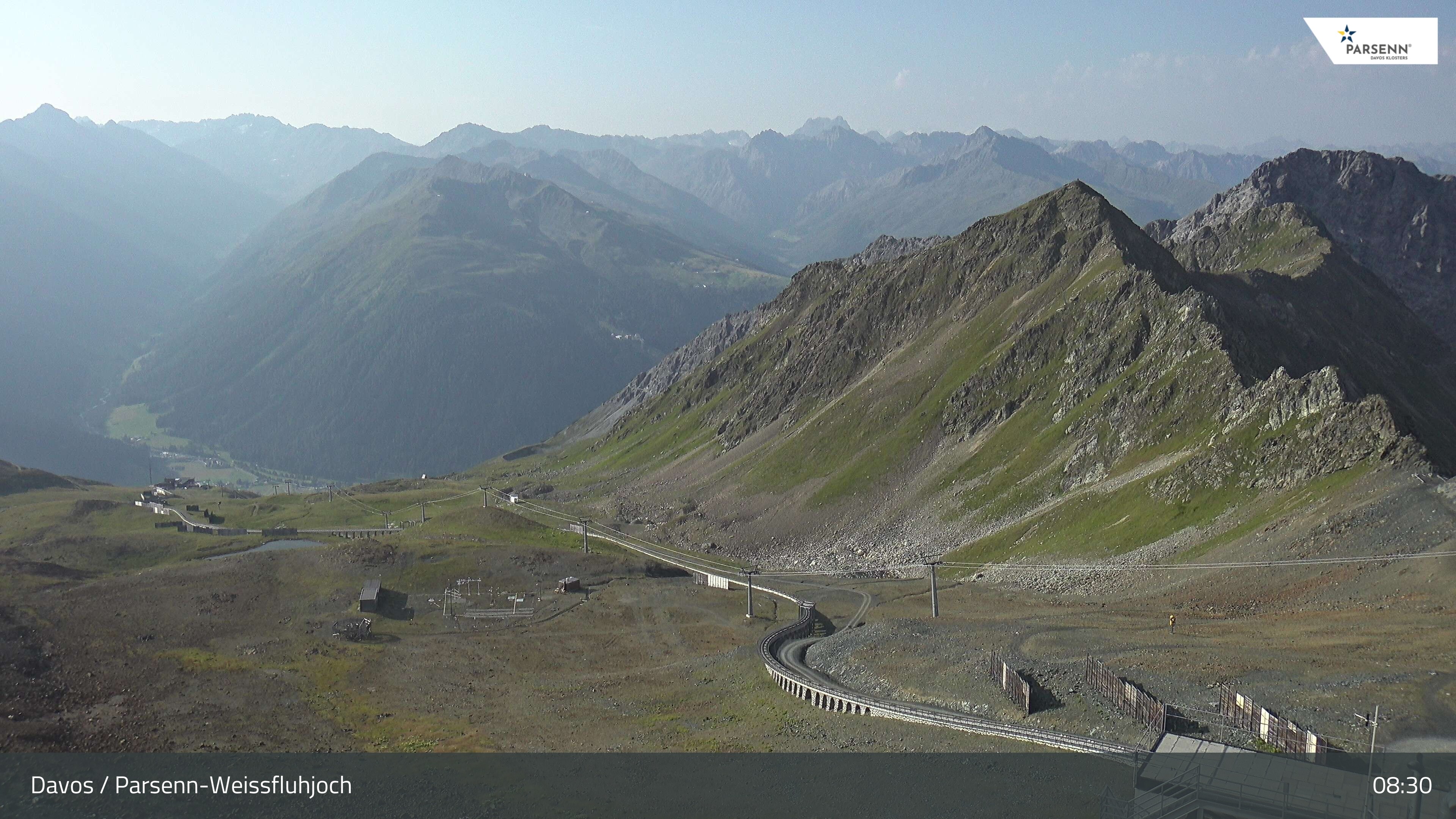 Archiv Foto Webcam Davos Klosters: Parsenn Weissfluhjoch