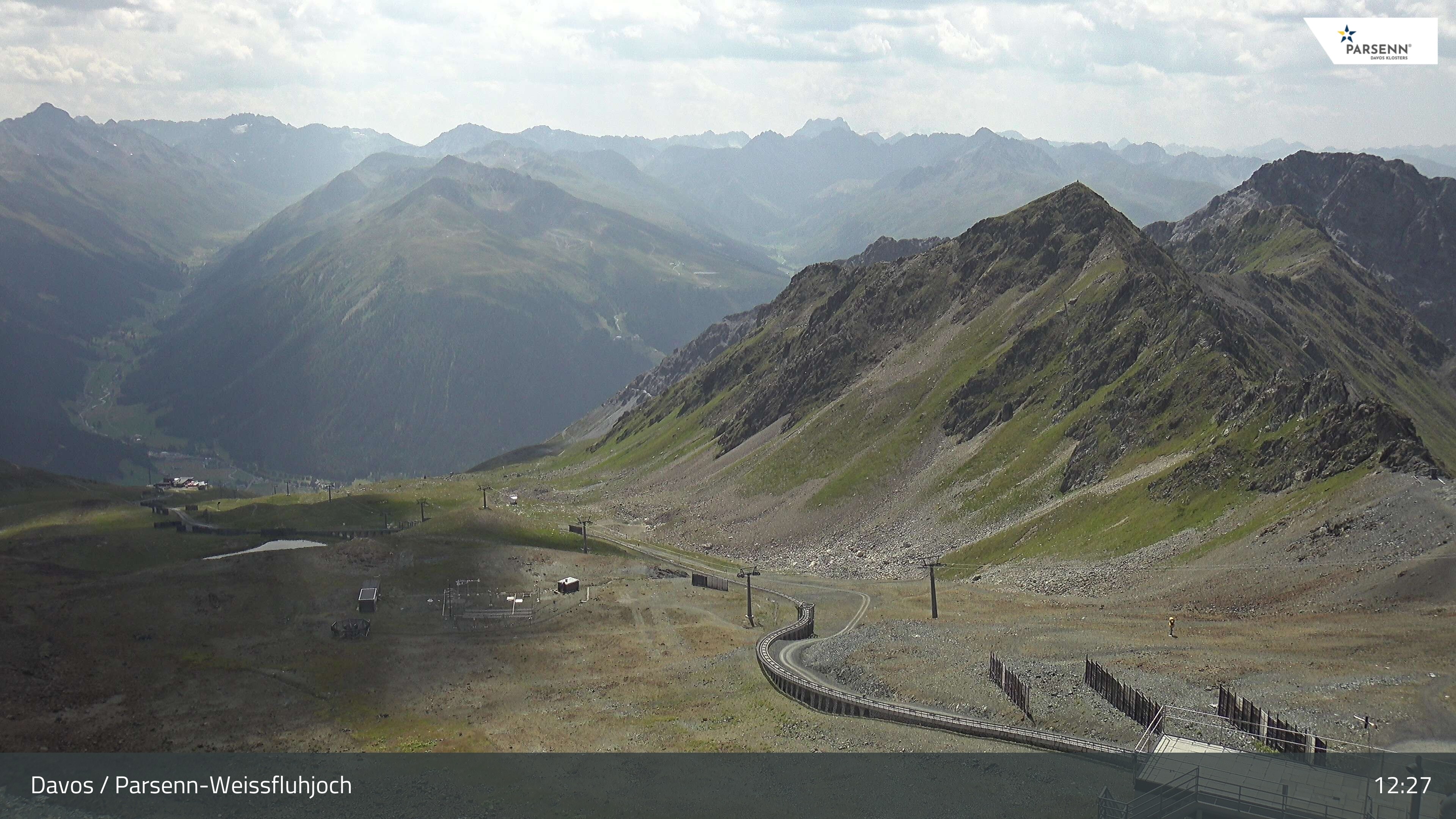Archiv Foto Webcam Davos Klosters: Parsenn Weissfluhjoch