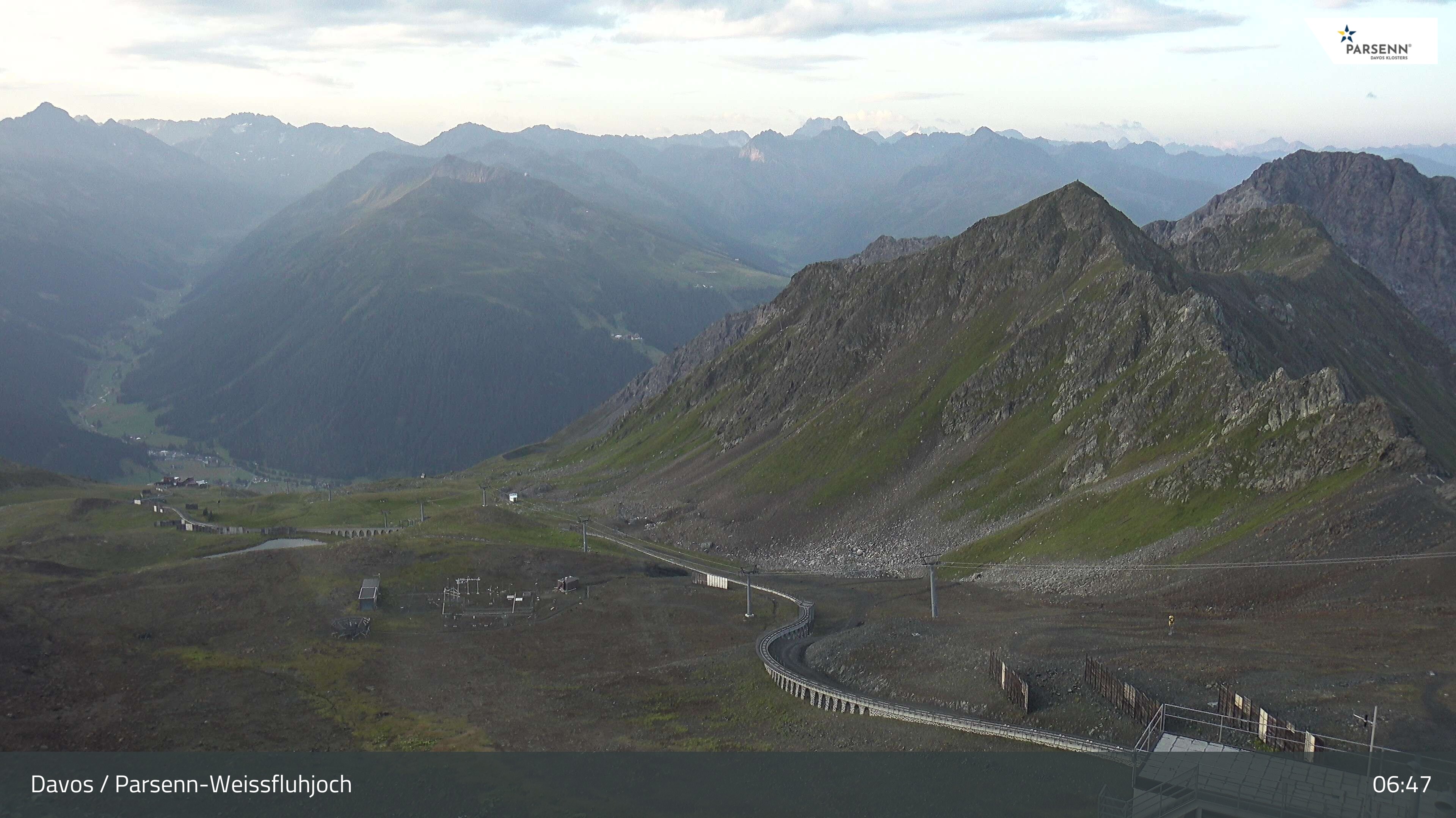 Archiv Foto Webcam Davos Klosters: Parsenn Weissfluhjoch