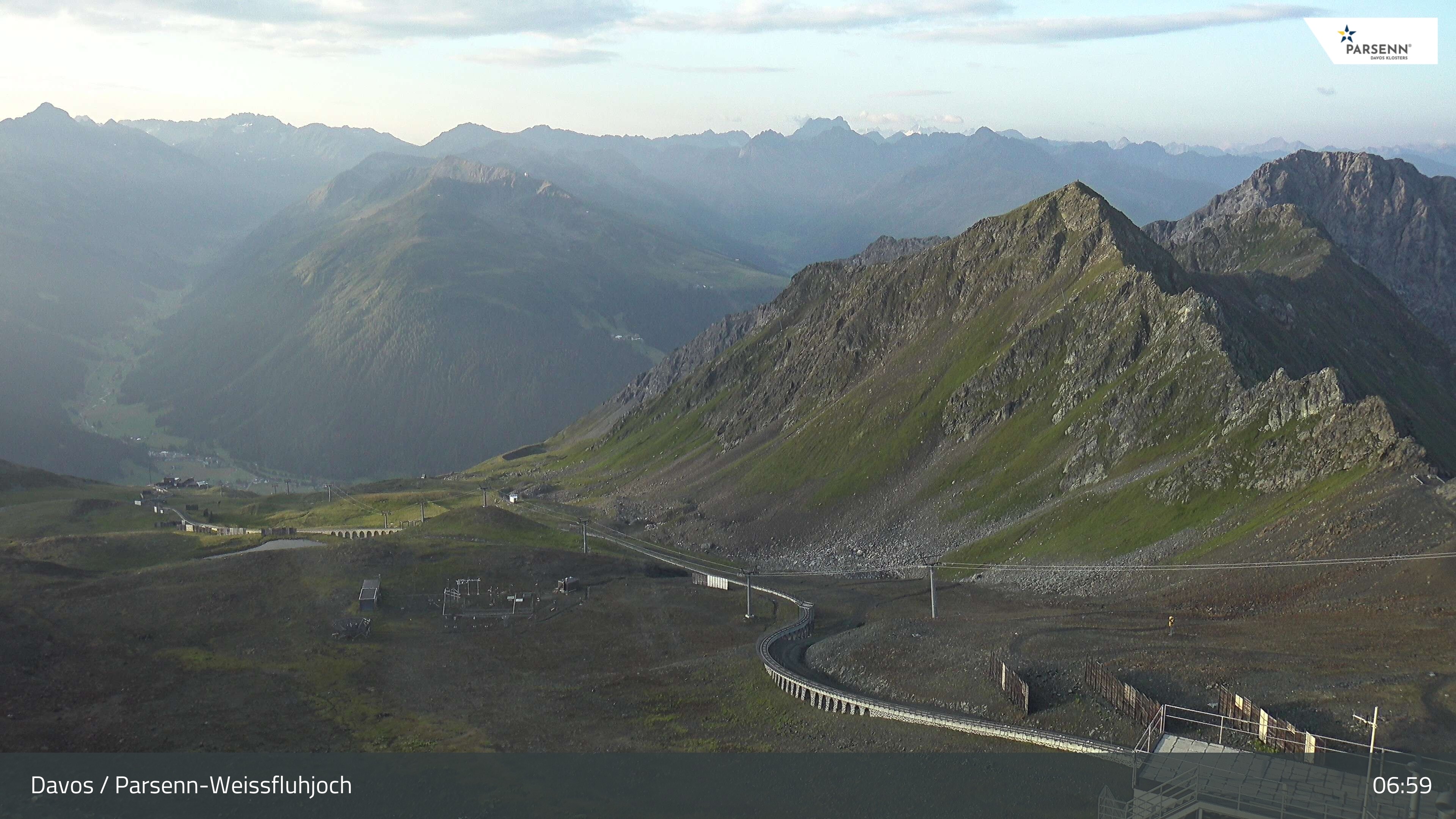 Archiv Foto Webcam Davos Klosters: Parsenn Weissfluhjoch