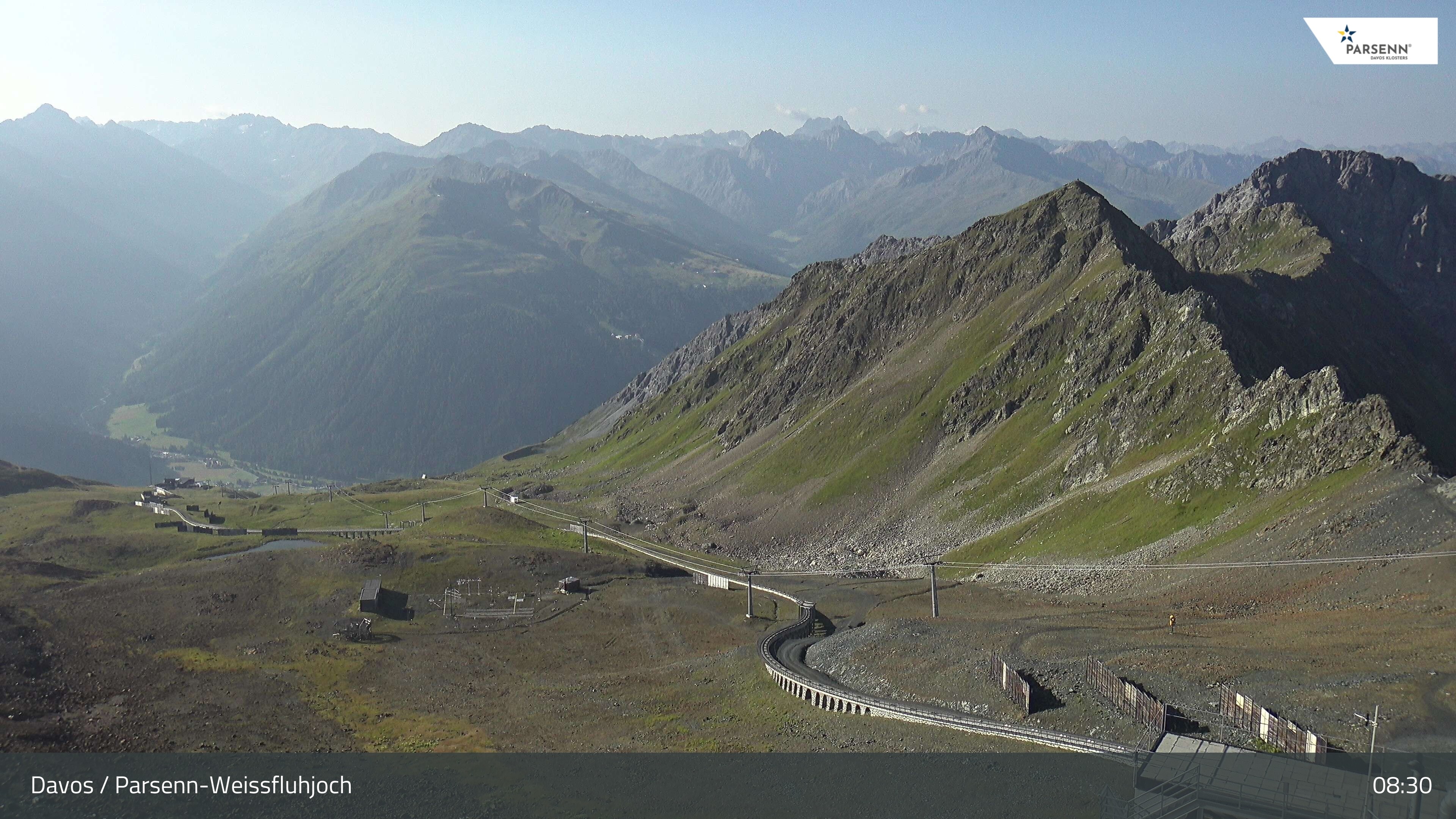 Archiv Foto Webcam Davos Klosters: Parsenn Weissfluhjoch