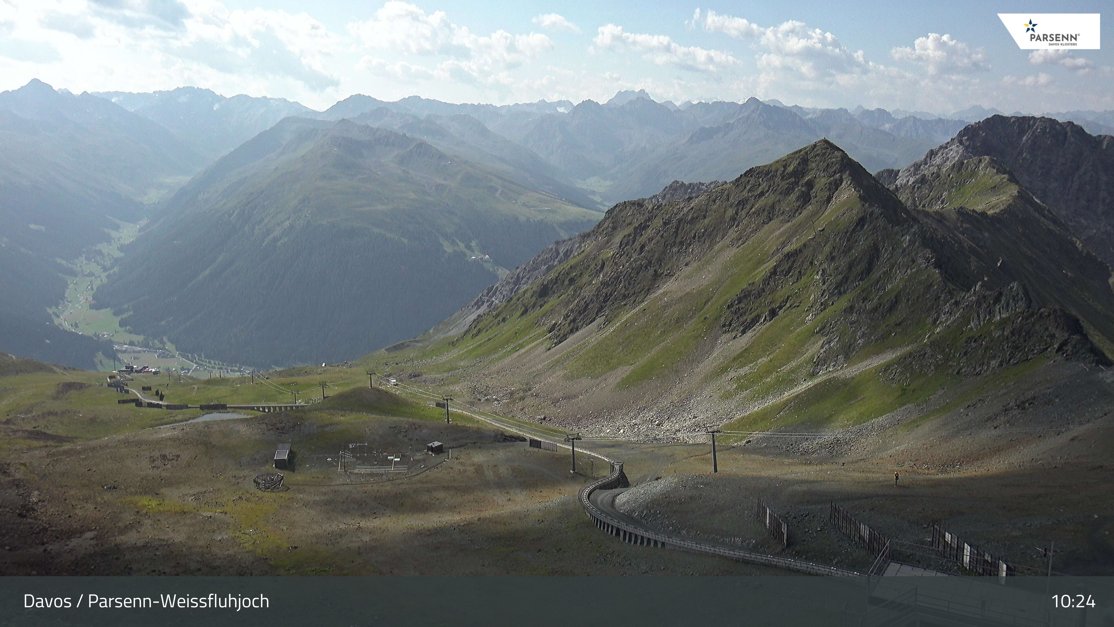 Archiv Foto Webcam Davos Klosters: Parsenn Weissfluhjoch