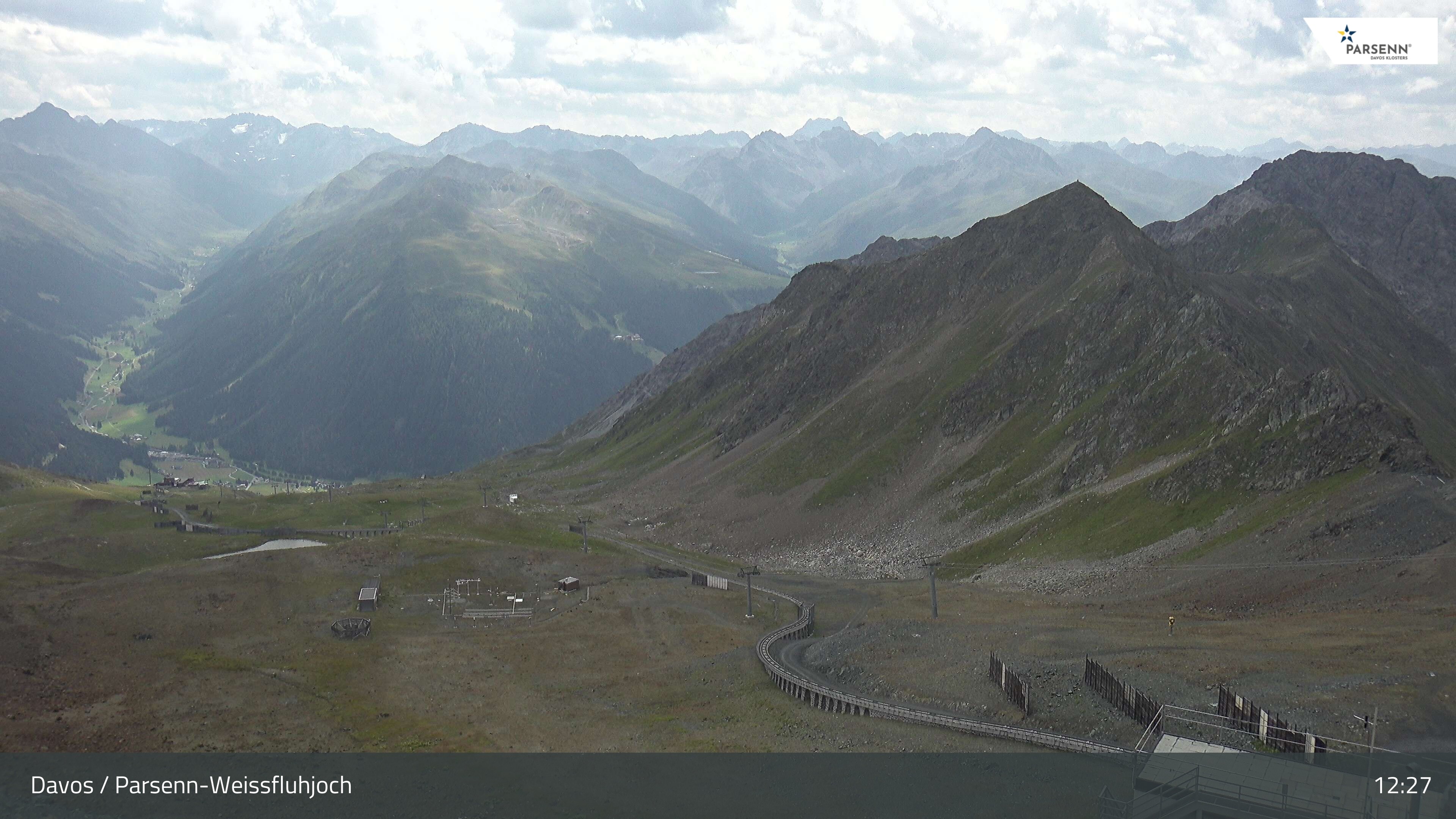 Archiv Foto Webcam Davos Klosters: Parsenn Weissfluhjoch