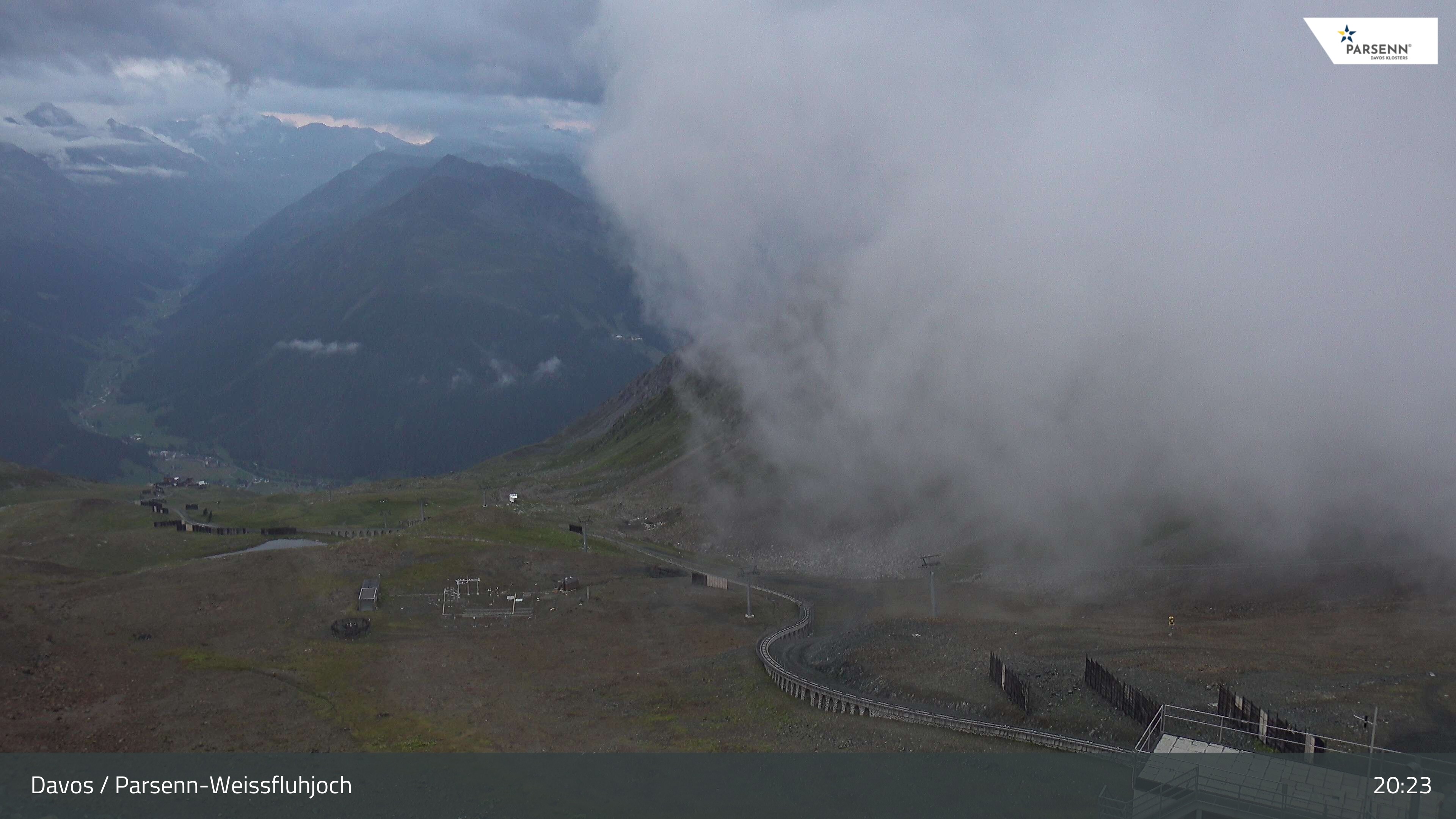Archiv Foto Webcam Davos Klosters: Parsenn Weissfluhjoch