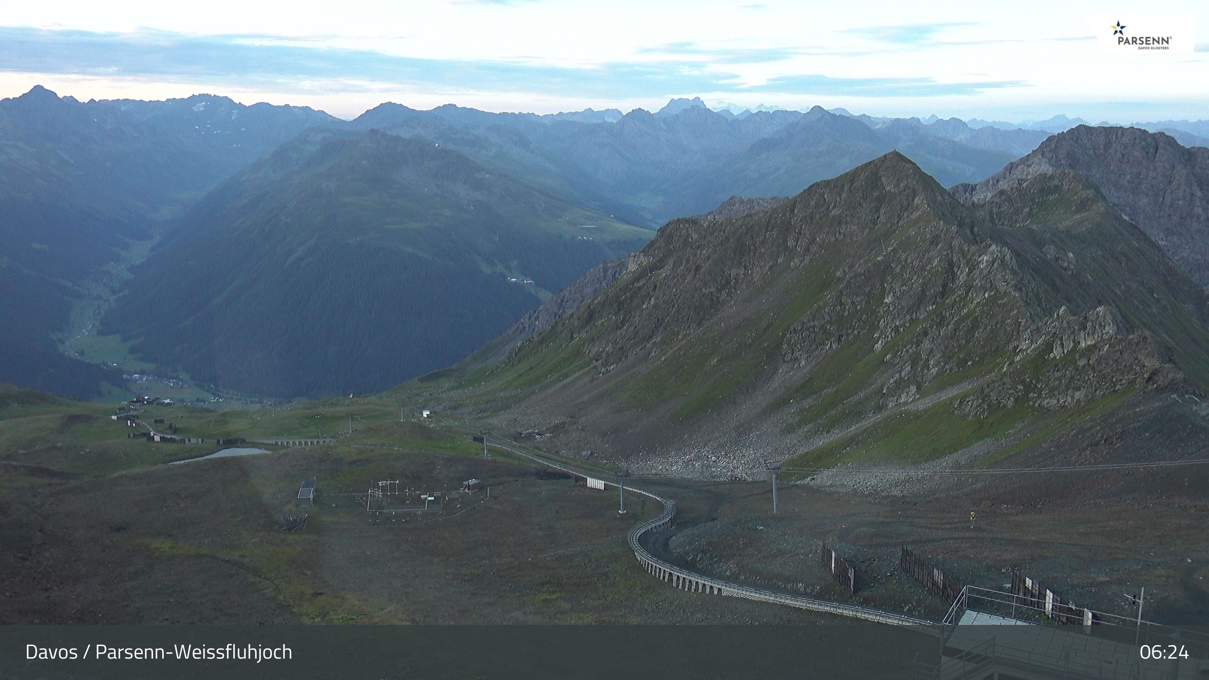 Archiv Foto Webcam Davos Klosters: Parsenn Weissfluhjoch