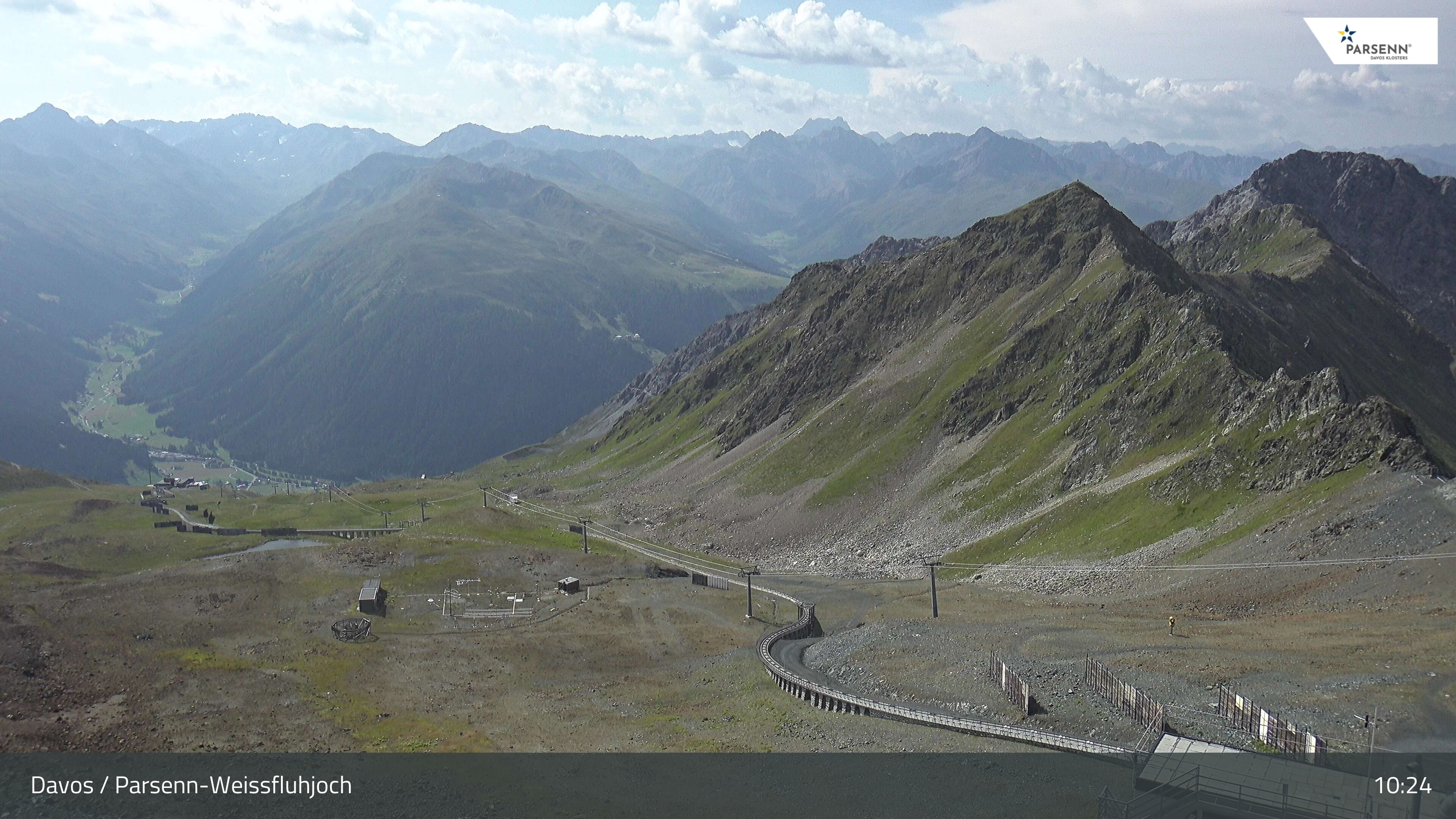 Archiv Foto Webcam Davos Klosters: Parsenn Weissfluhjoch