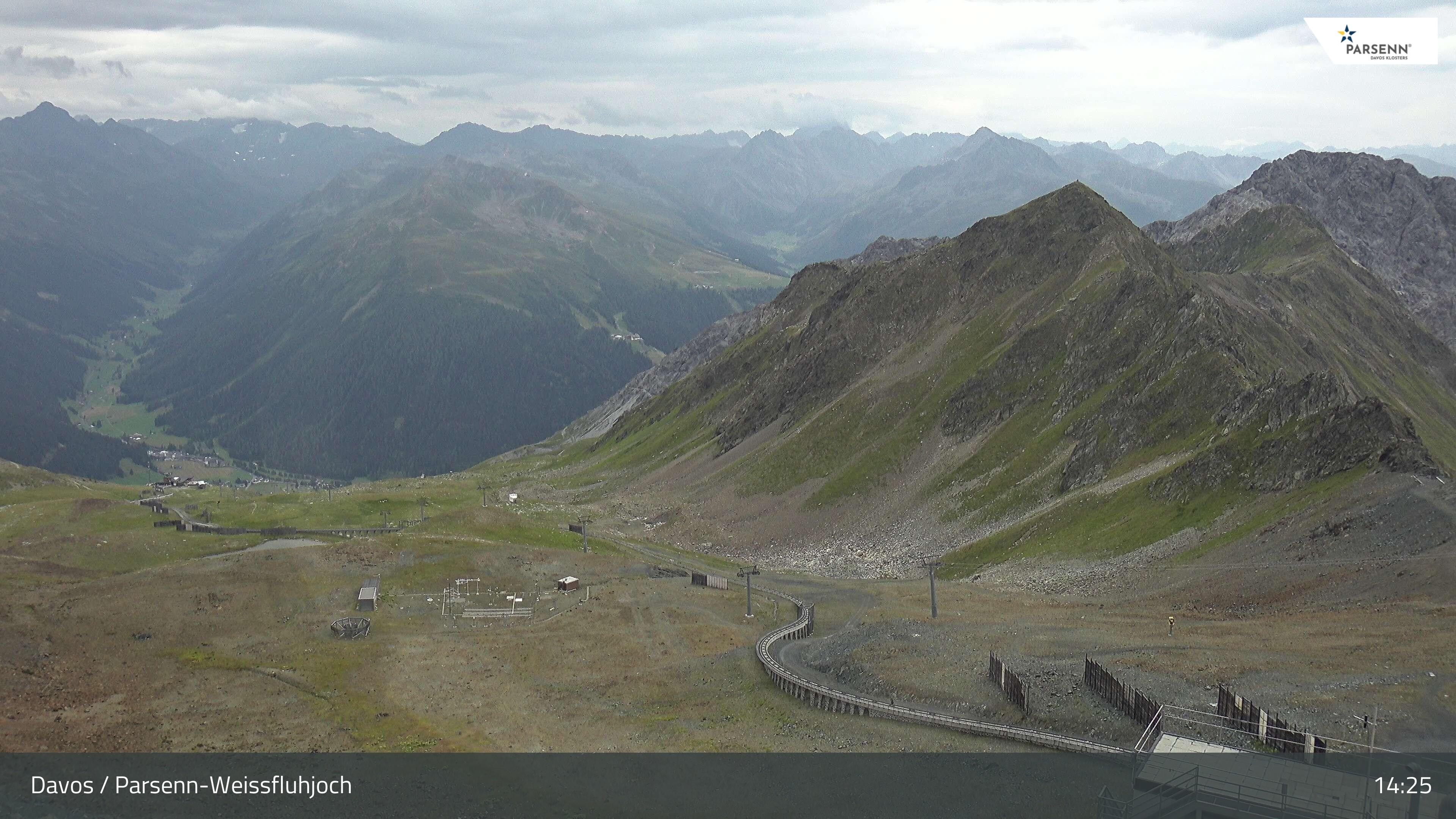 Archiv Foto Webcam Davos Klosters: Parsenn Weissfluhjoch