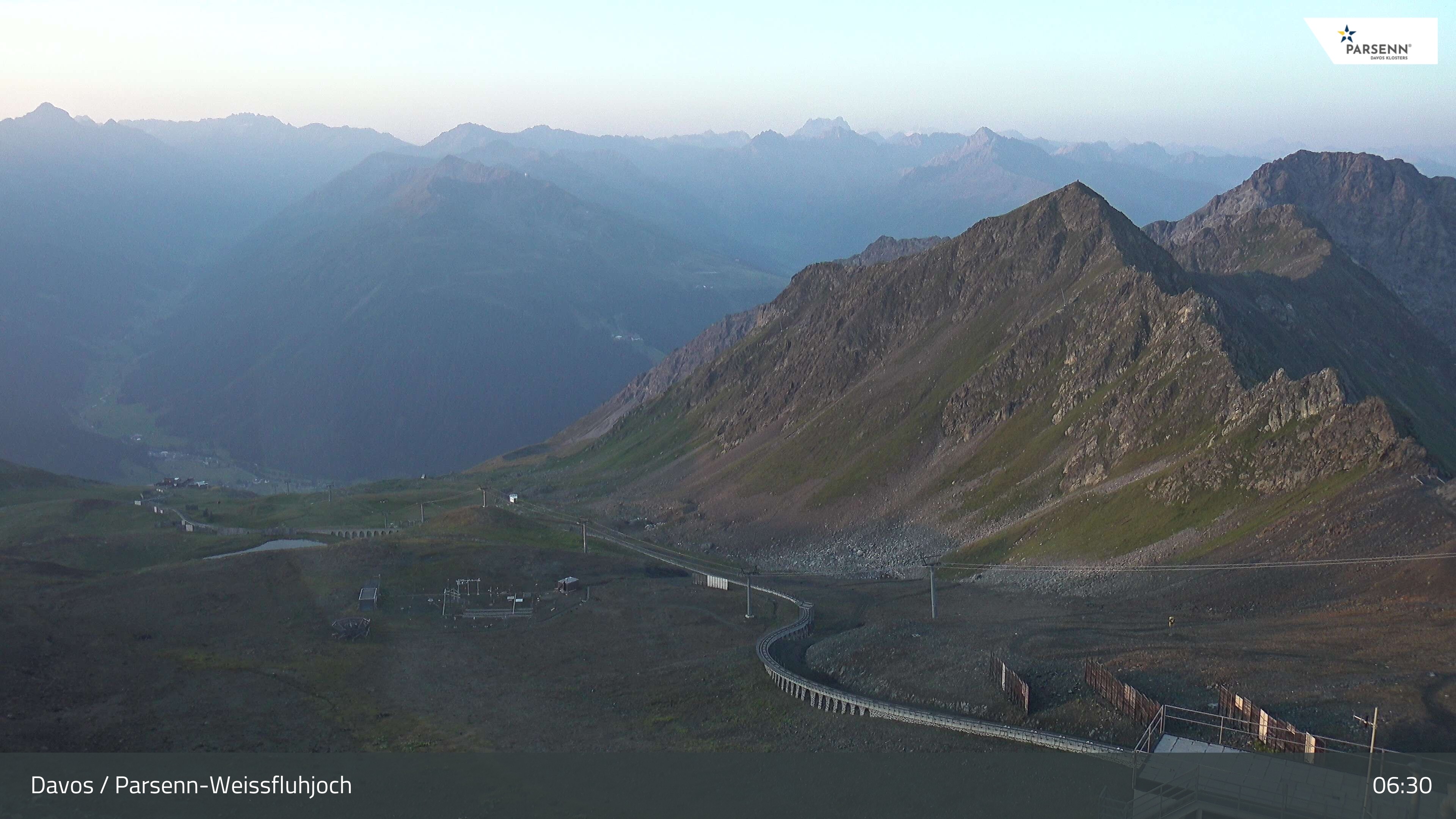 Archiv Foto Webcam Davos Klosters: Parsenn Weissfluhjoch