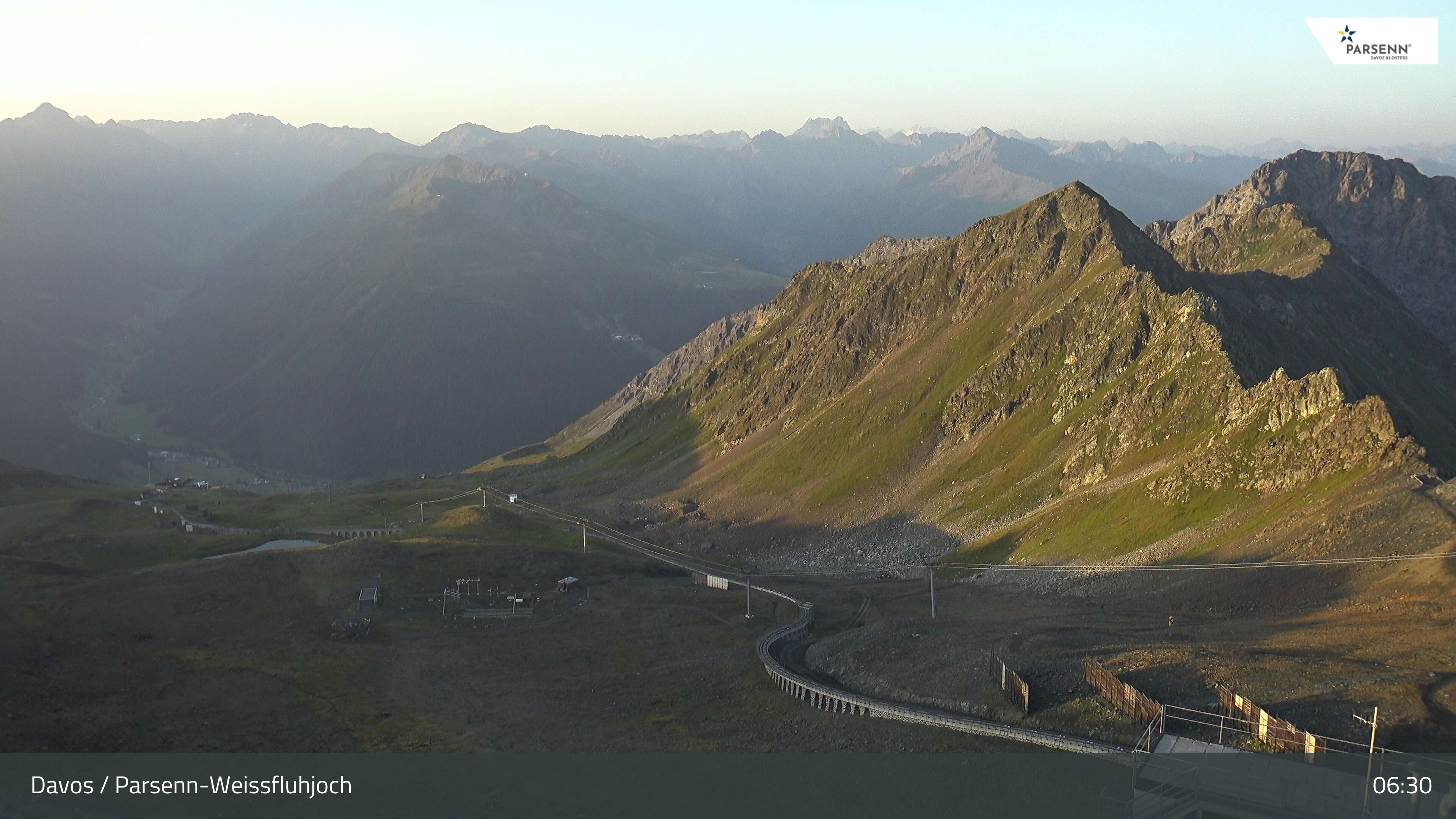 Archiv Foto Webcam Davos Klosters: Parsenn Weissfluhjoch