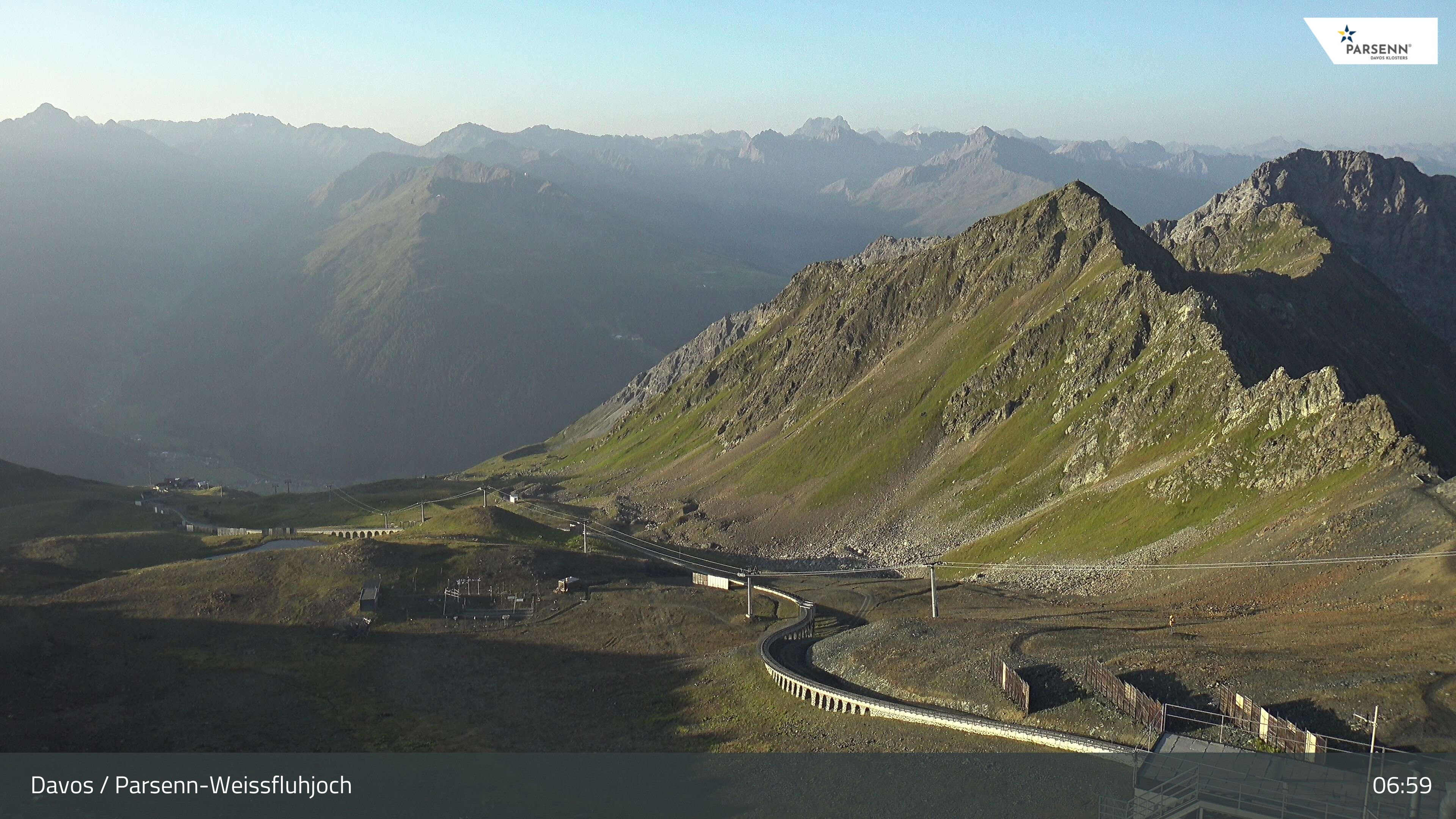 Archiv Foto Webcam Davos Klosters: Parsenn Weissfluhjoch