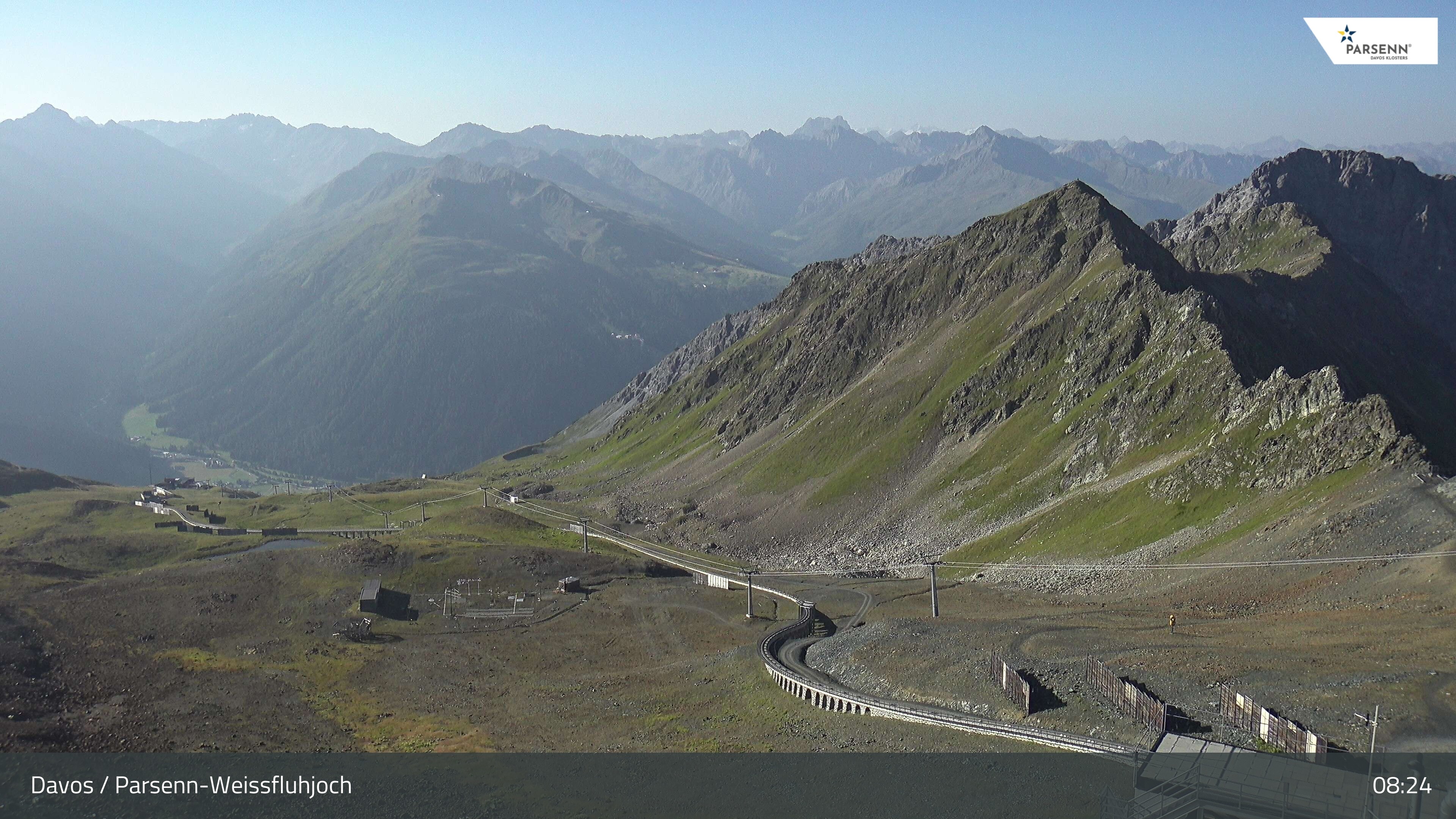 Archiv Foto Webcam Davos Klosters: Parsenn Weissfluhjoch
