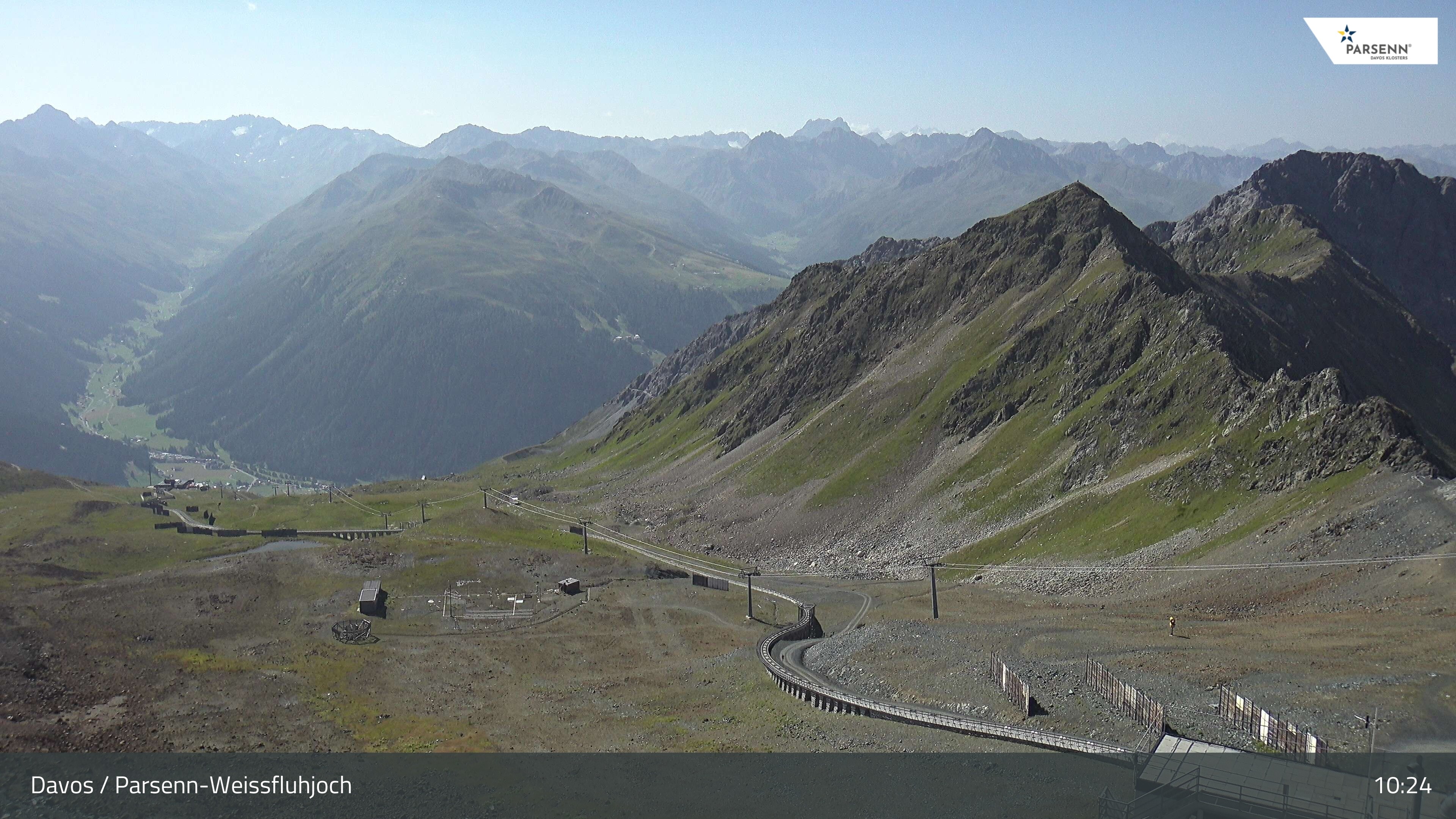 Archiv Foto Webcam Davos Klosters: Parsenn Weissfluhjoch