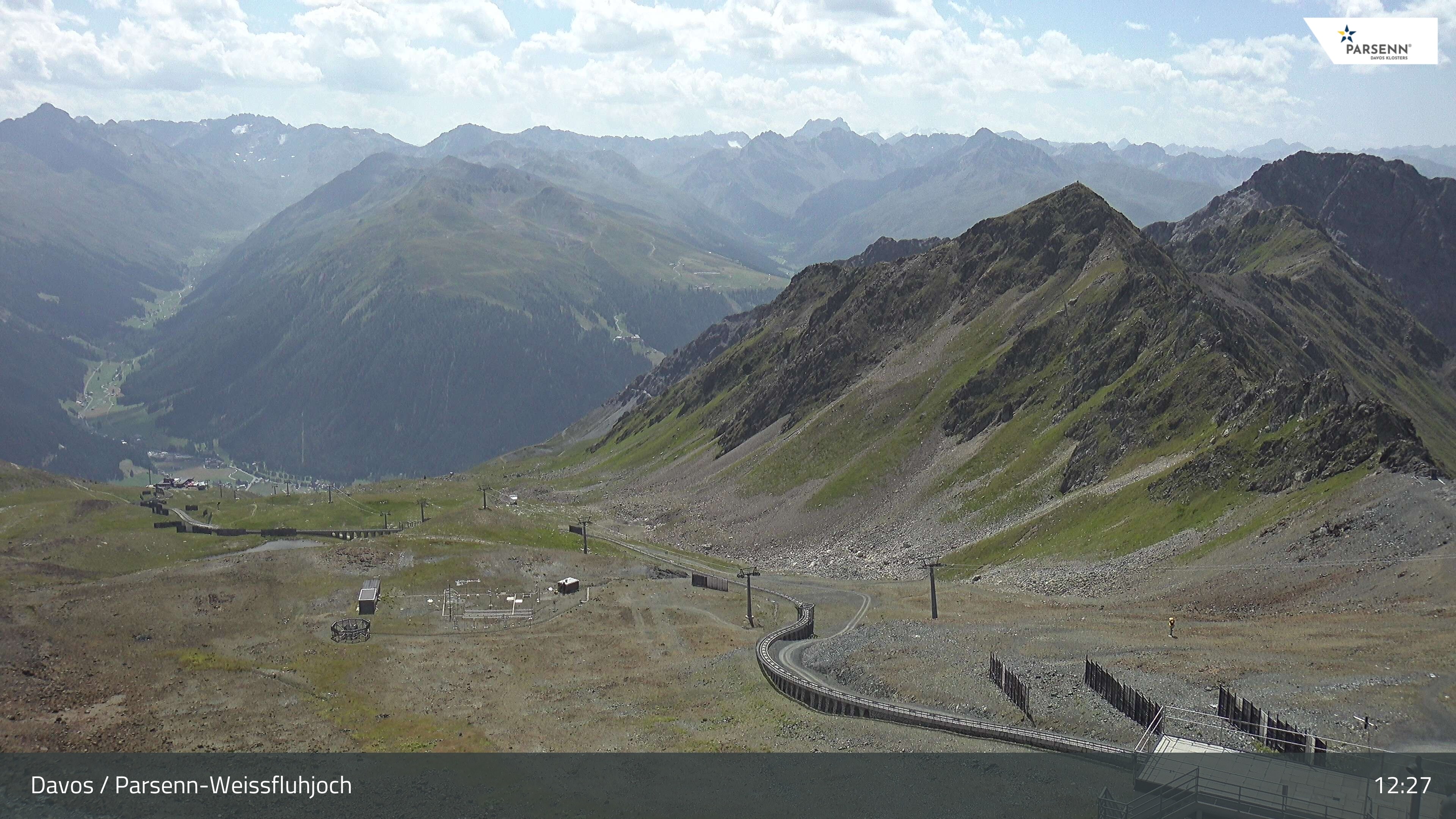 Archiv Foto Webcam Davos Klosters: Parsenn Weissfluhjoch