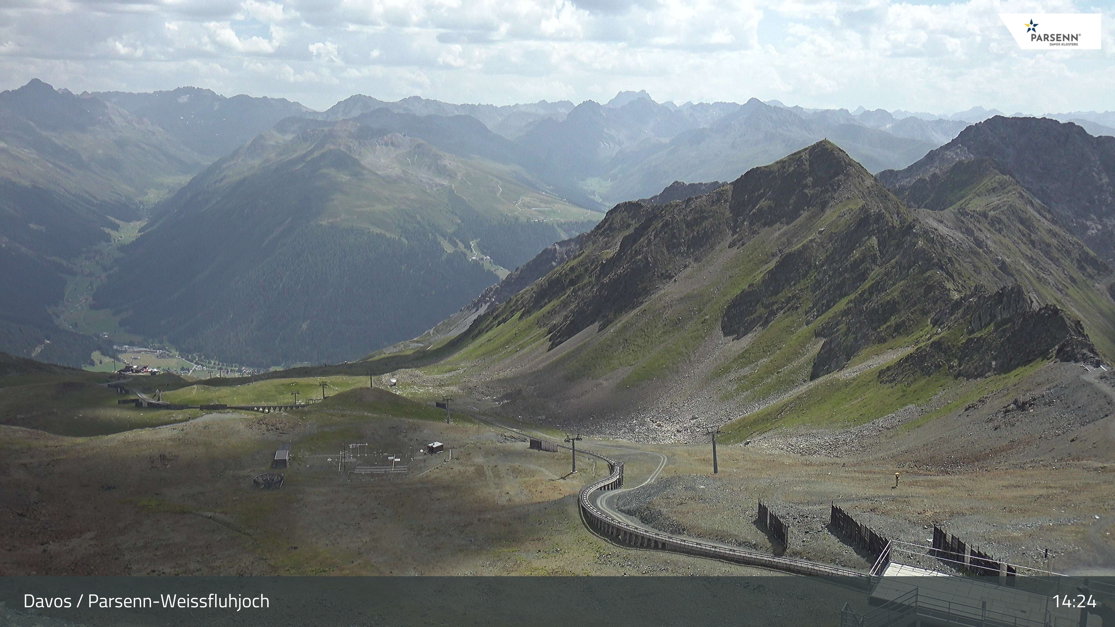 Archiv Foto Webcam Davos Klosters: Parsenn Weissfluhjoch