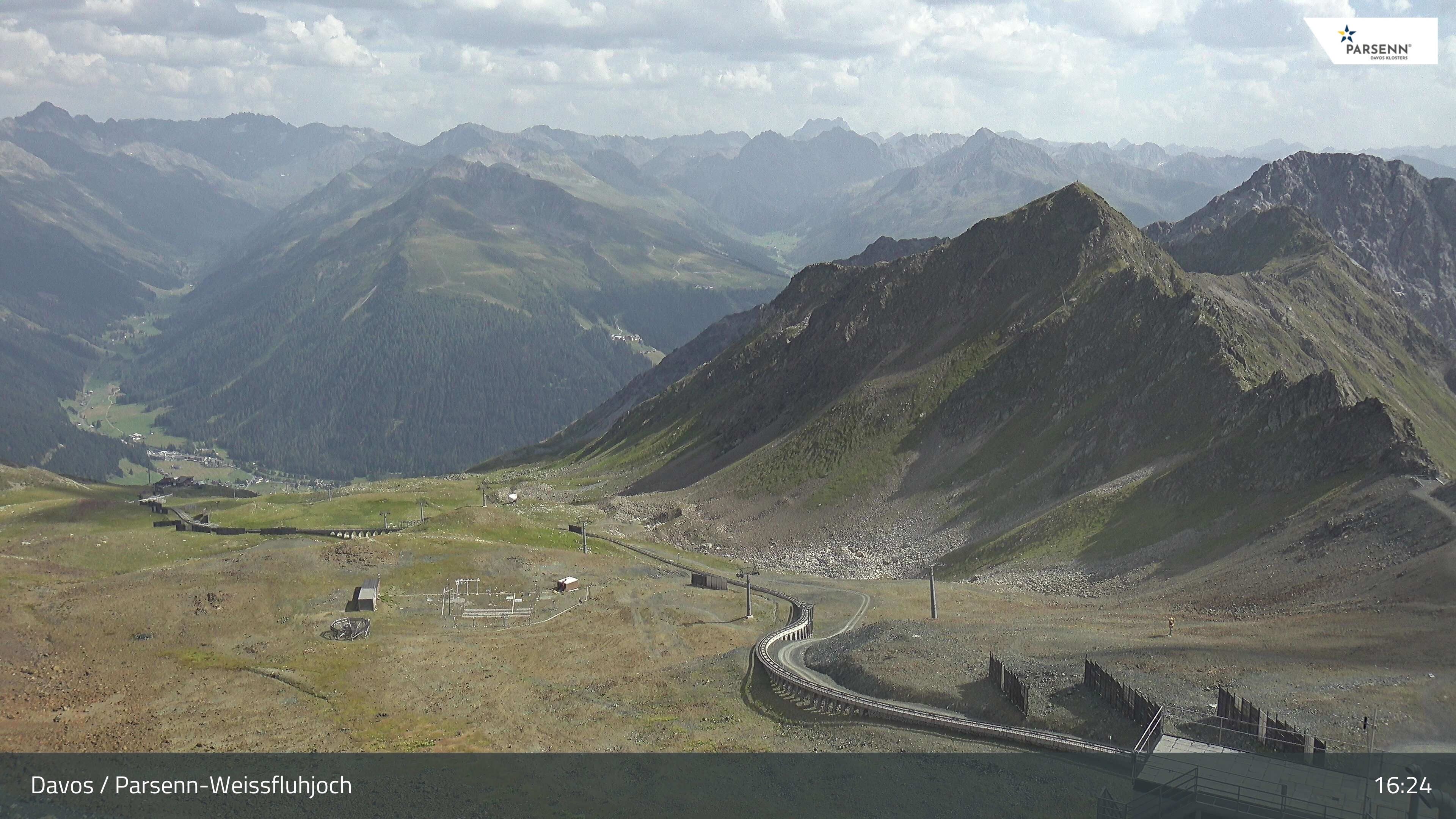 Archiv Foto Webcam Davos Klosters: Parsenn Weissfluhjoch