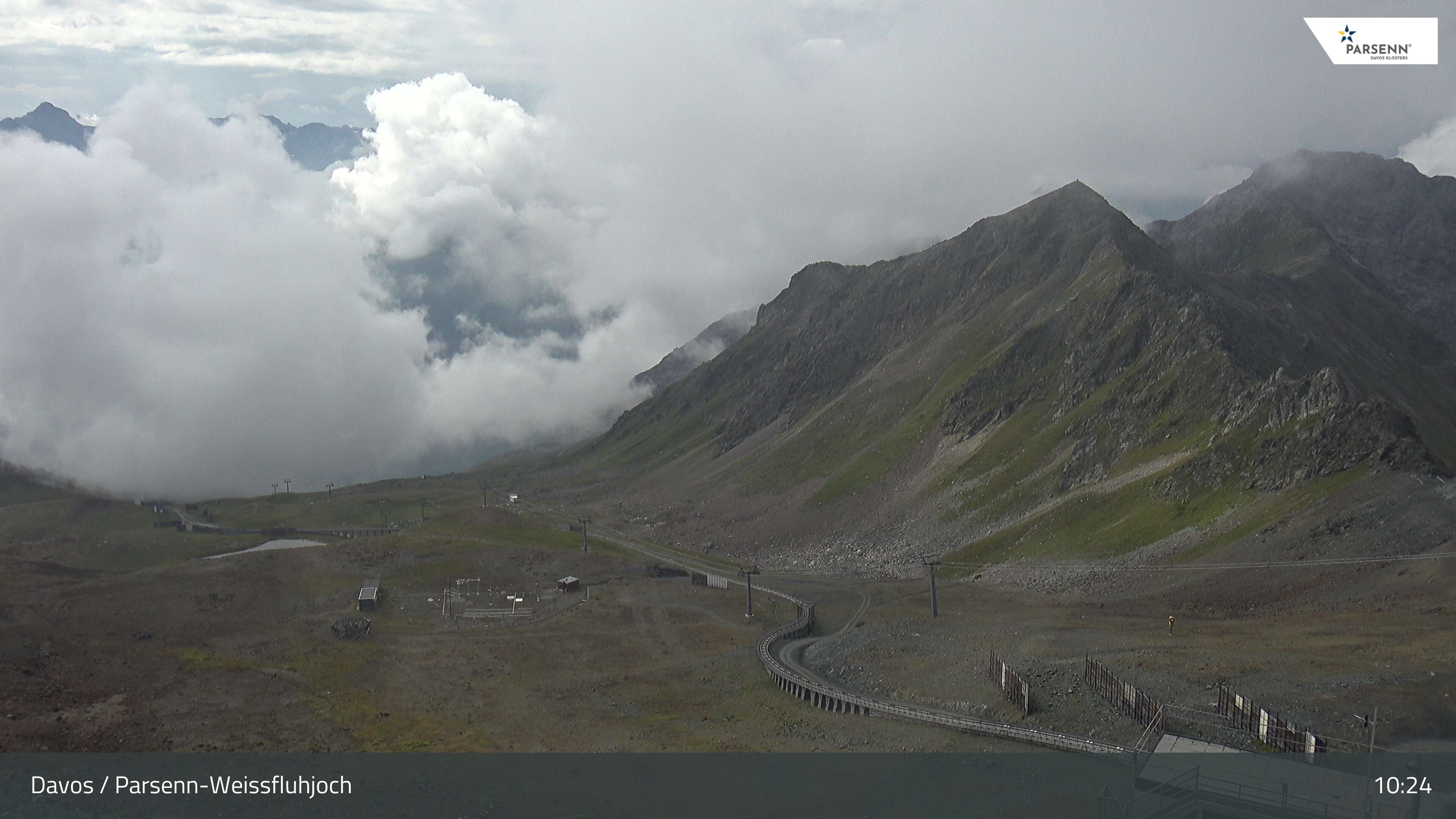 Archiv Foto Webcam Davos Klosters: Parsenn Weissfluhjoch
