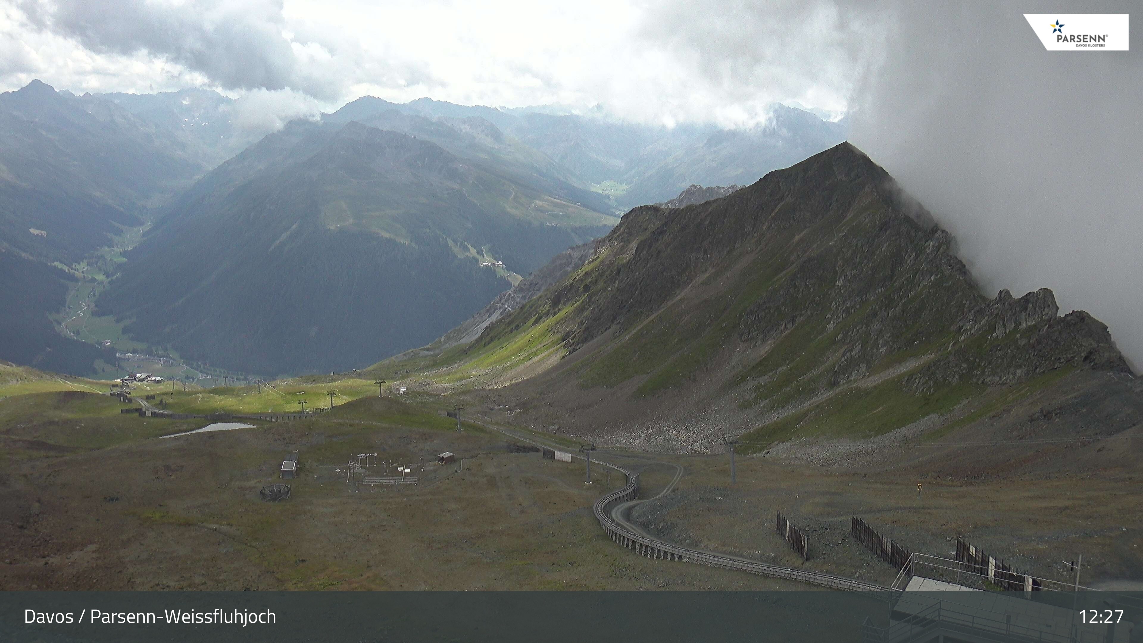 Archiv Foto Webcam Davos Klosters: Parsenn Weissfluhjoch