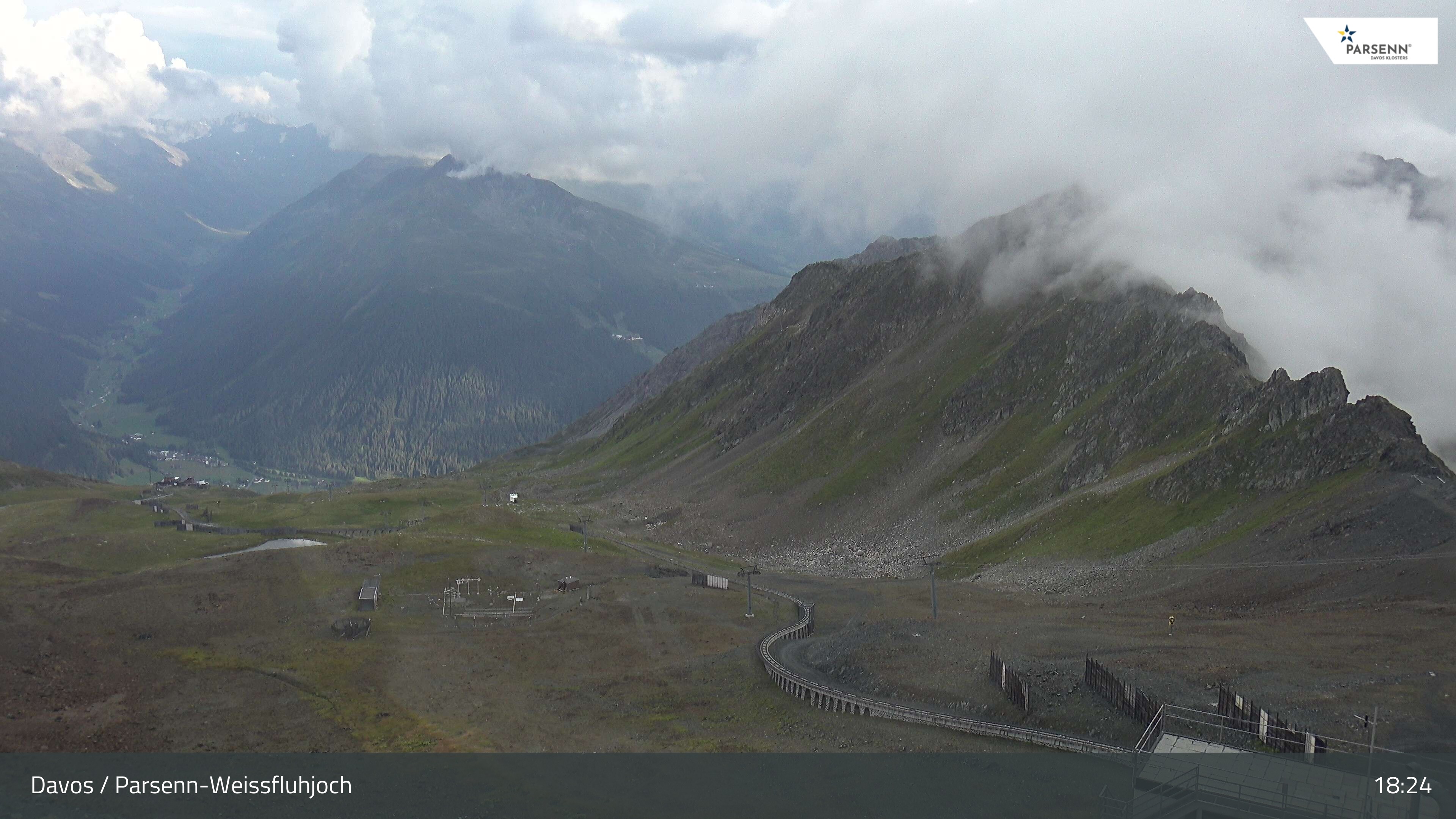 Archiv Foto Webcam Davos Klosters: Parsenn Weissfluhjoch