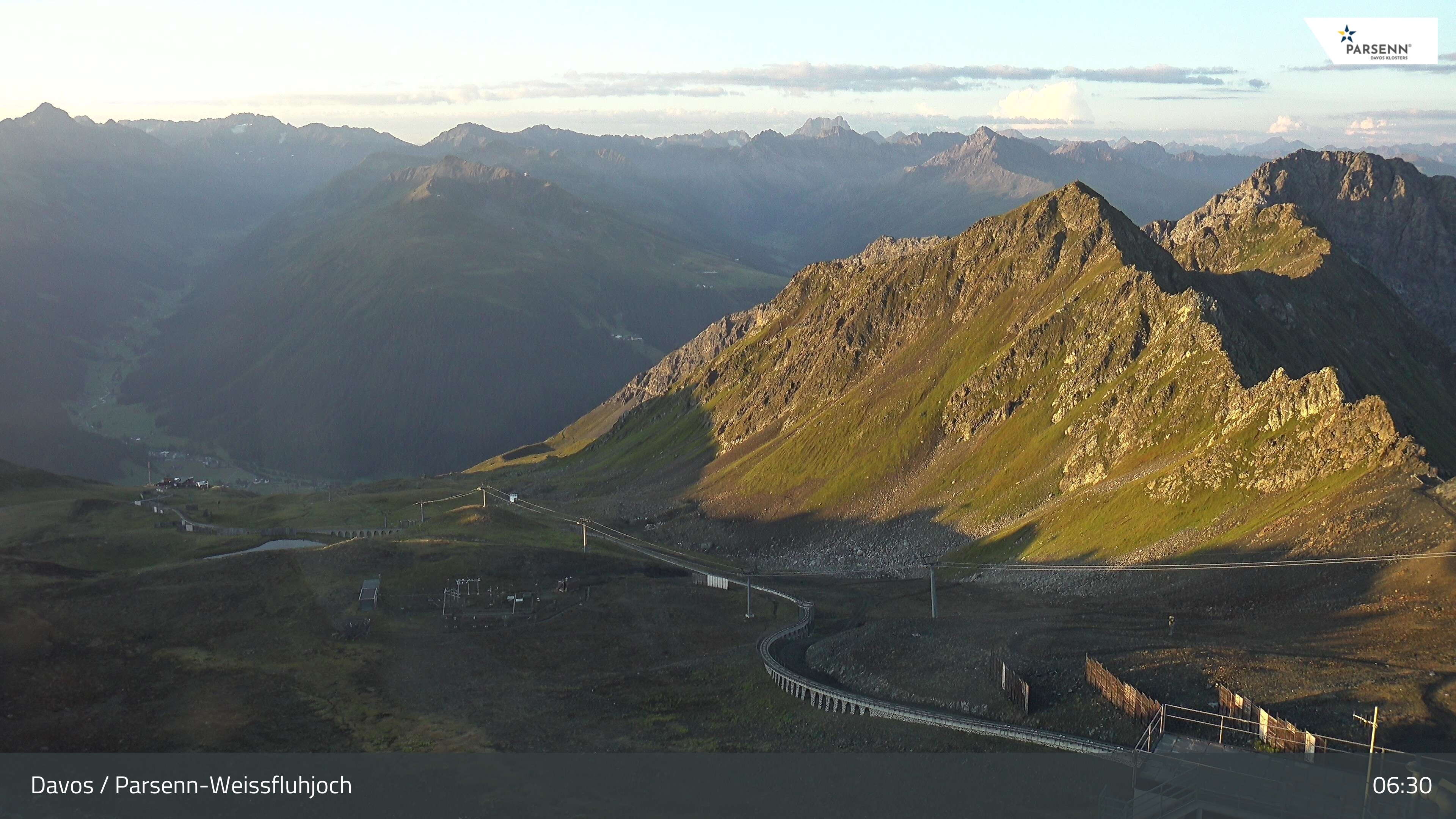 Archiv Foto Webcam Davos Klosters: Parsenn Weissfluhjoch