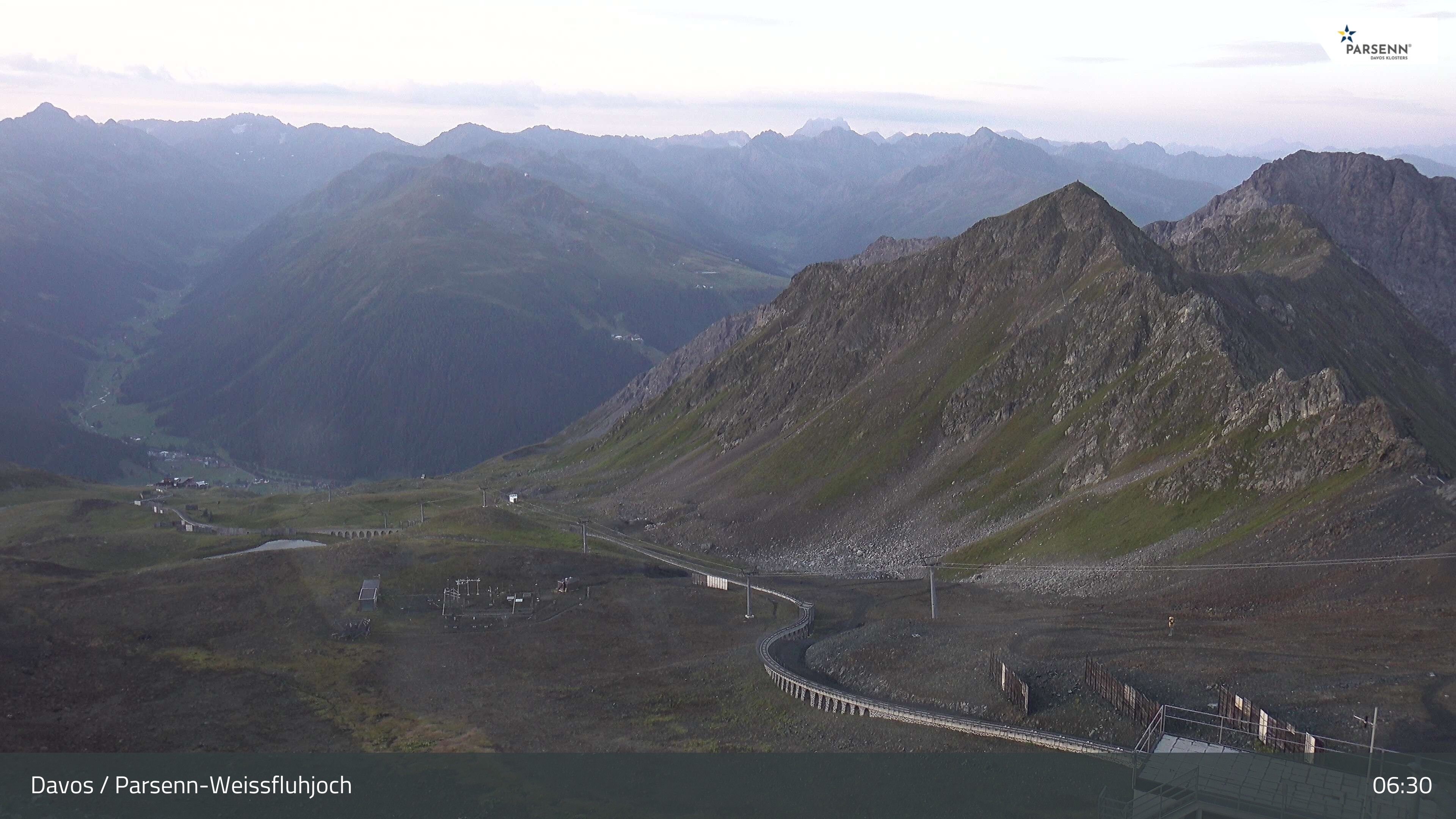 Archiv Foto Webcam Davos Klosters: Parsenn Weissfluhjoch