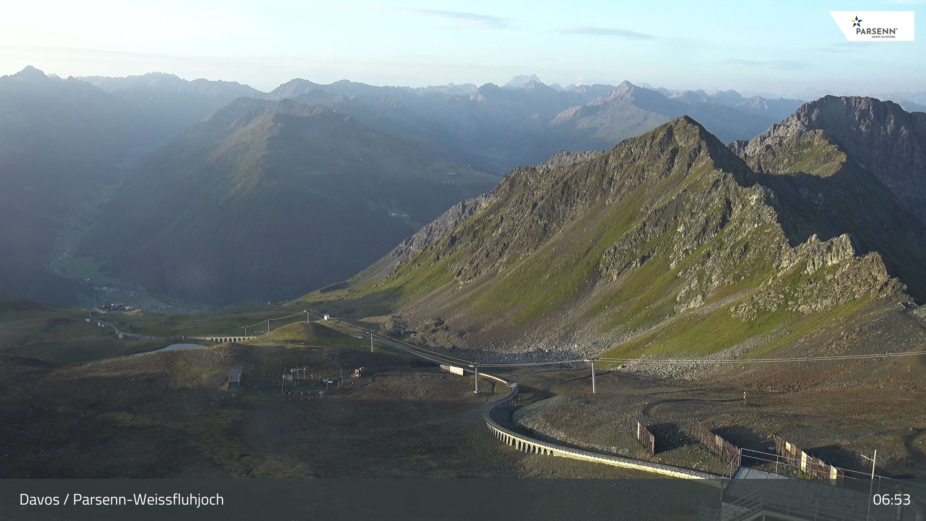 Archiv Foto Webcam Davos Klosters: Parsenn Weissfluhjoch