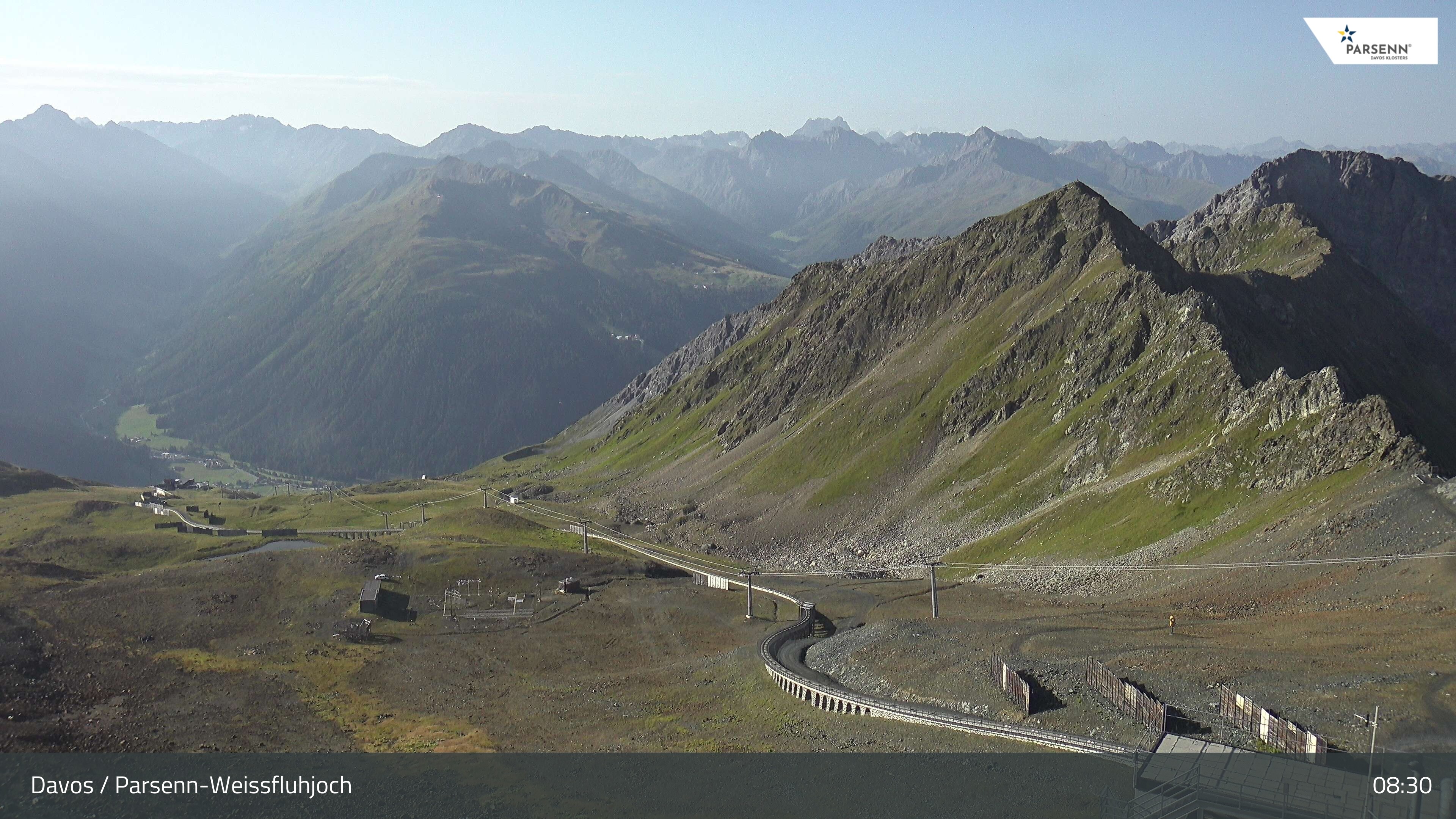 Archiv Foto Webcam Davos Klosters: Parsenn Weissfluhjoch