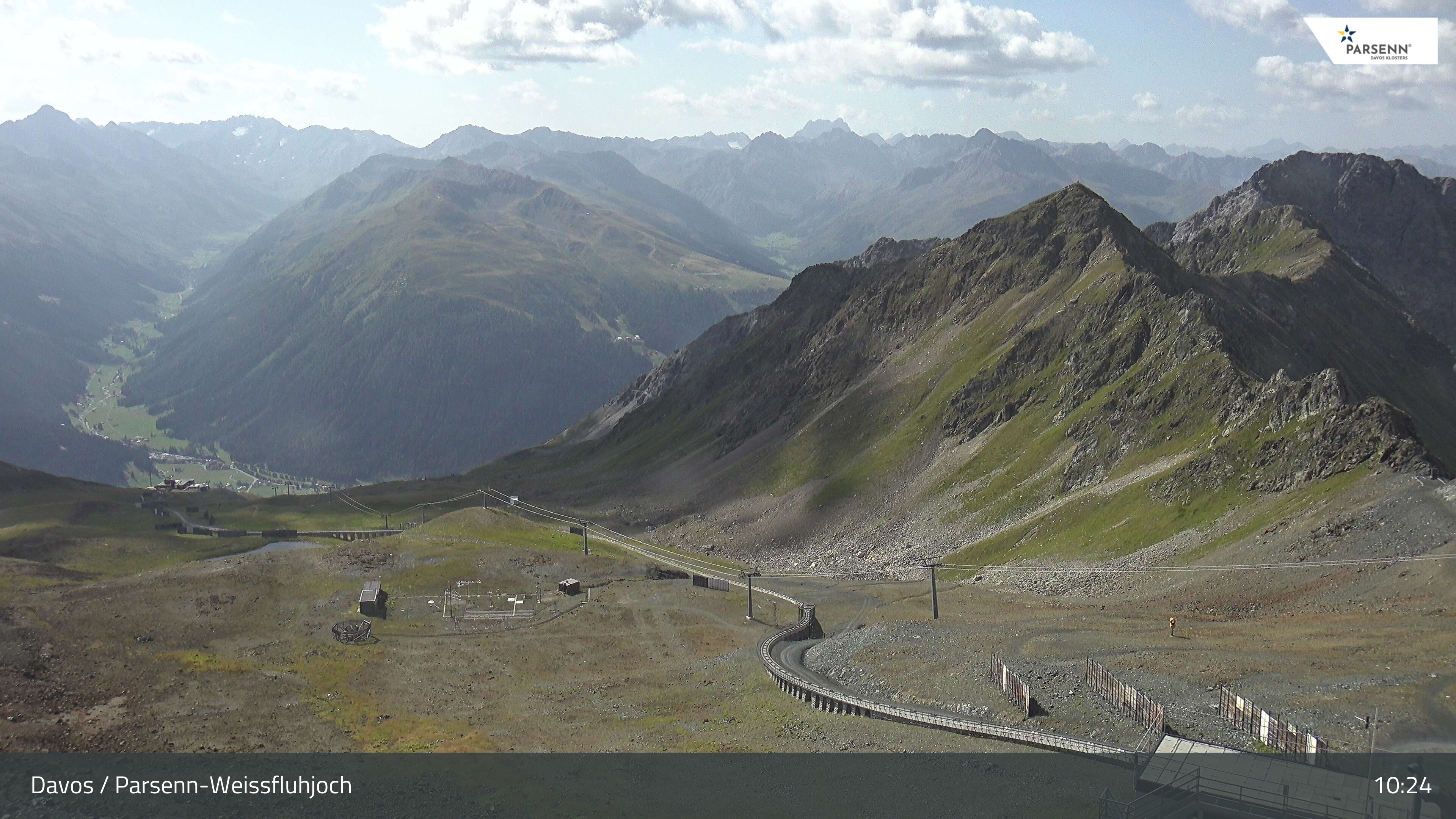 Archiv Foto Webcam Davos Klosters: Parsenn Weissfluhjoch