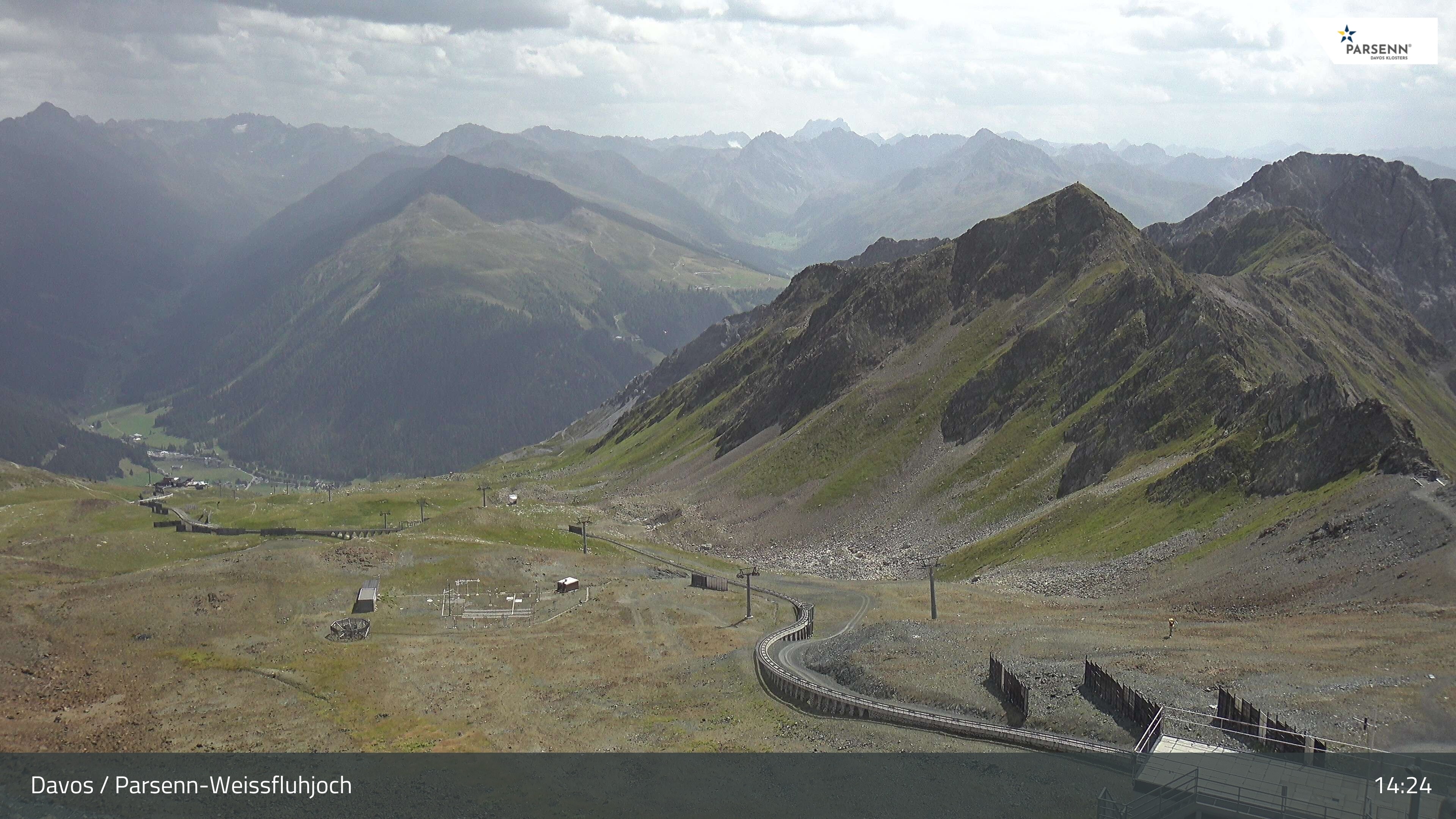 Archiv Foto Webcam Davos Klosters: Parsenn Weissfluhjoch