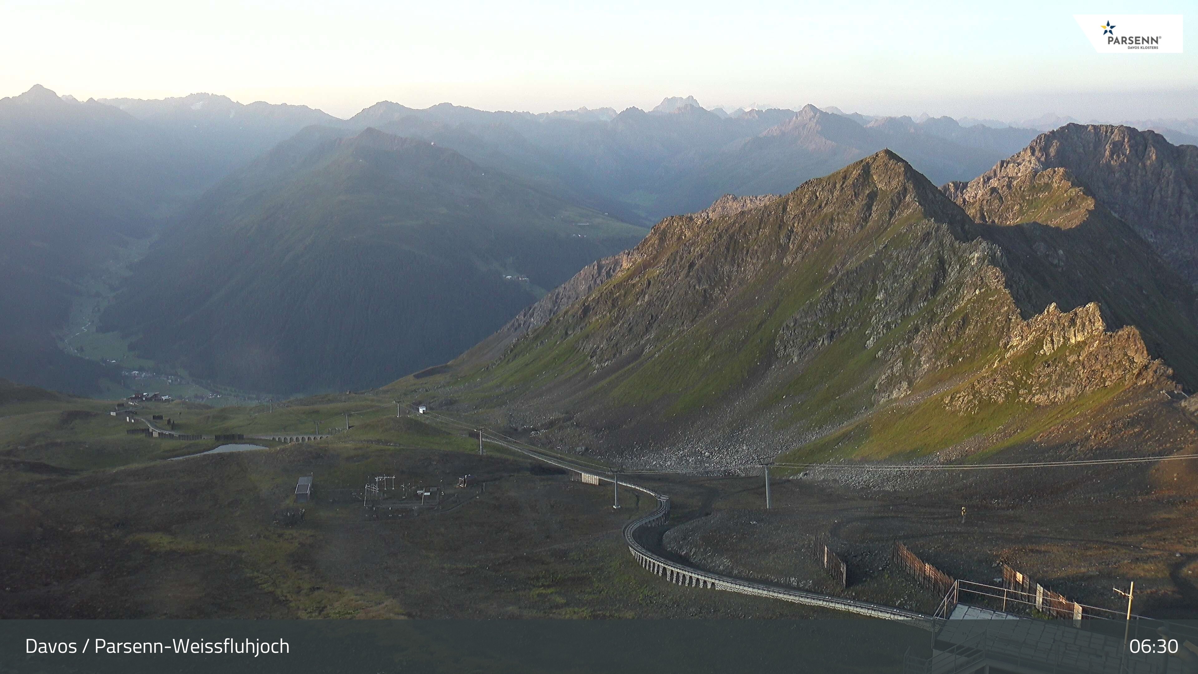 Archived image Webcam Parsenn: Blickrichtung Dorftäli