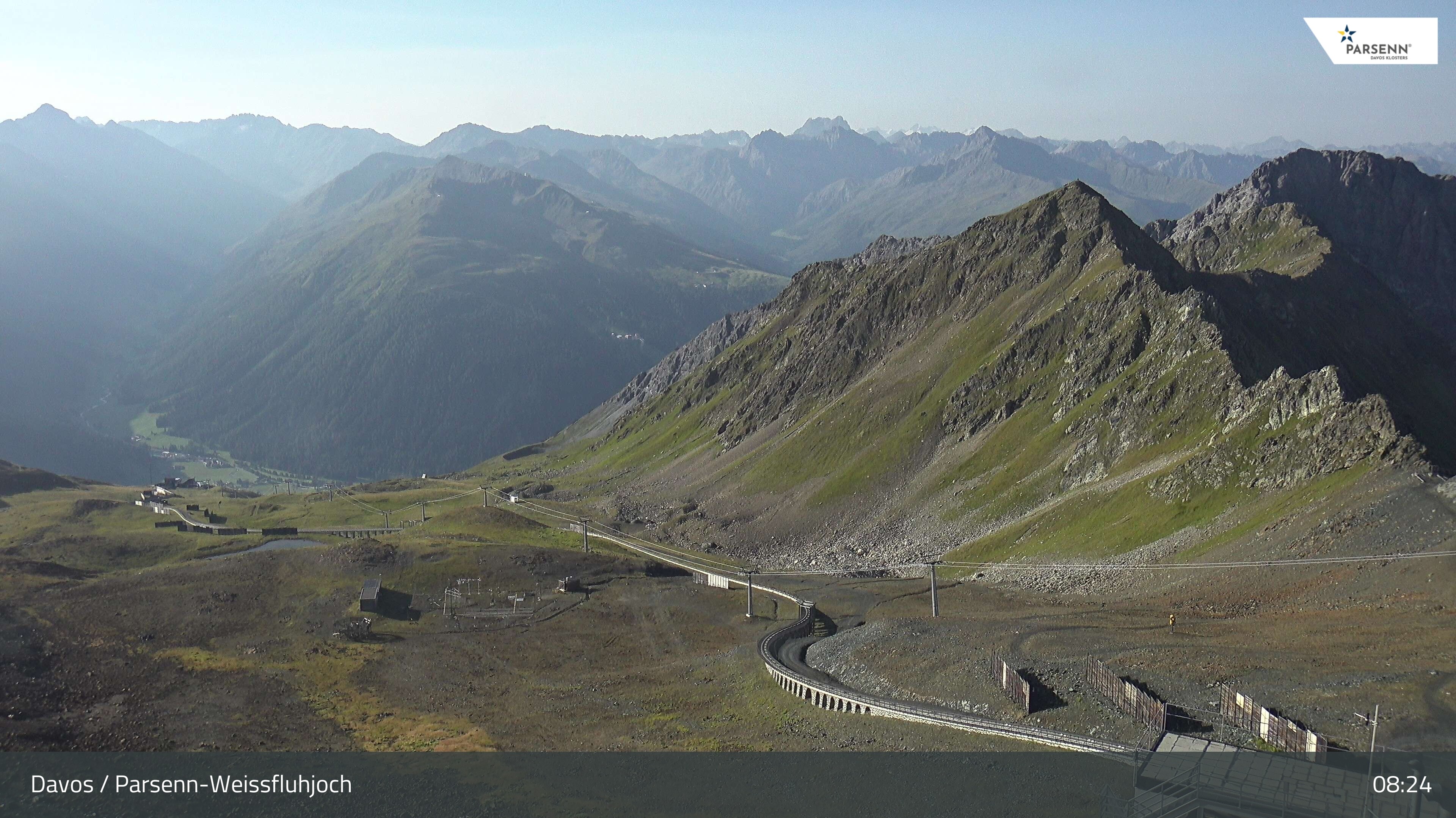 Archived image Webcam Parsenn: Blickrichtung Dorftäli