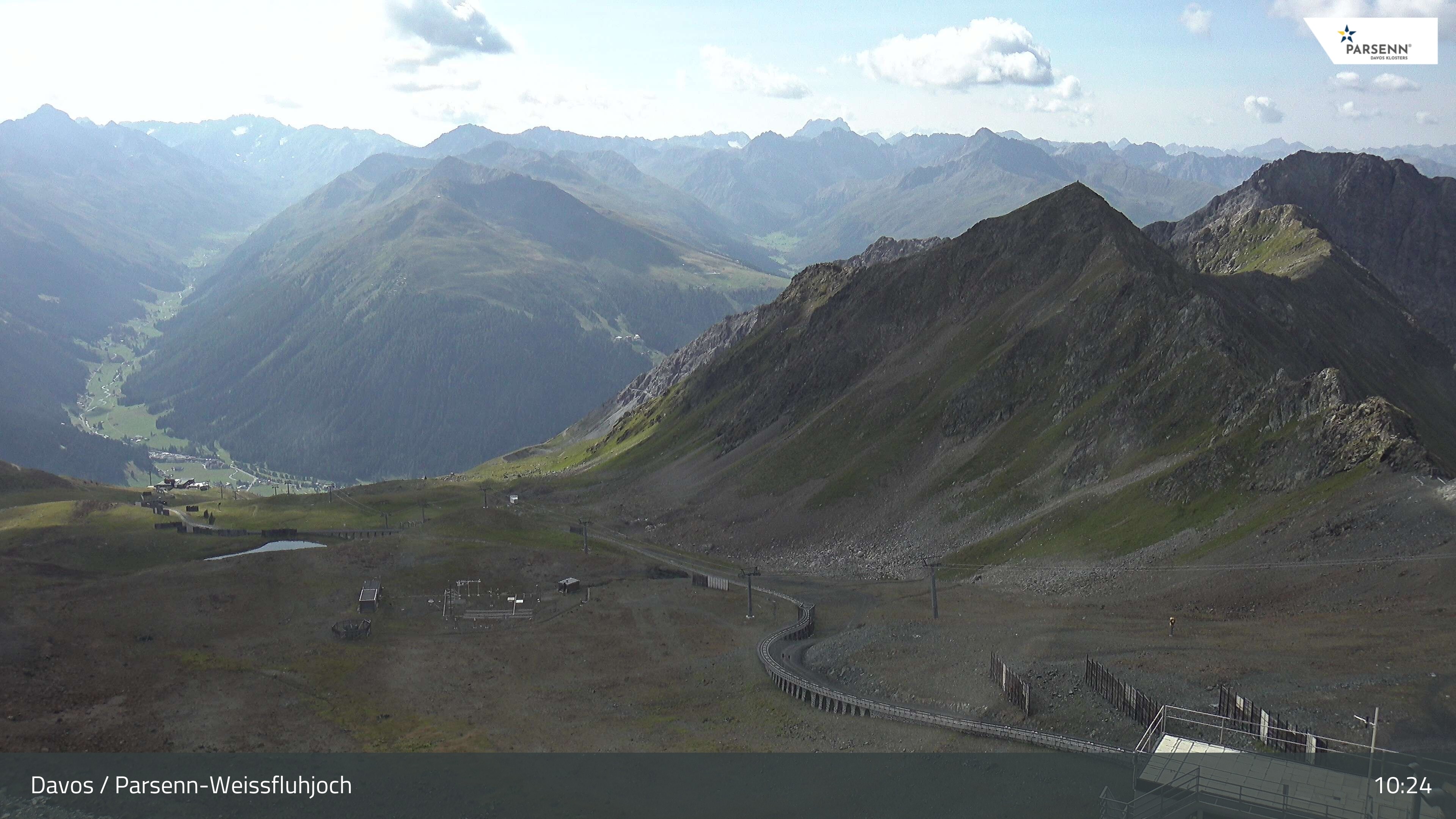 Archived image Webcam Parsenn: Blickrichtung Dorftäli