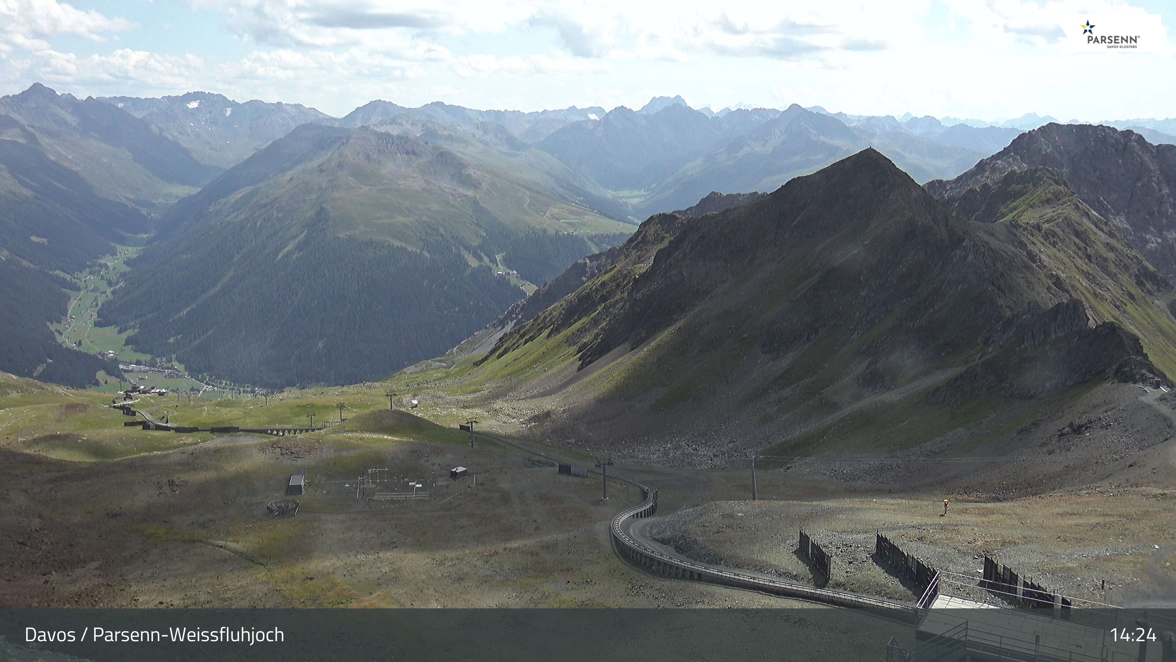 Archived image Webcam Parsenn: Blickrichtung Dorftäli
