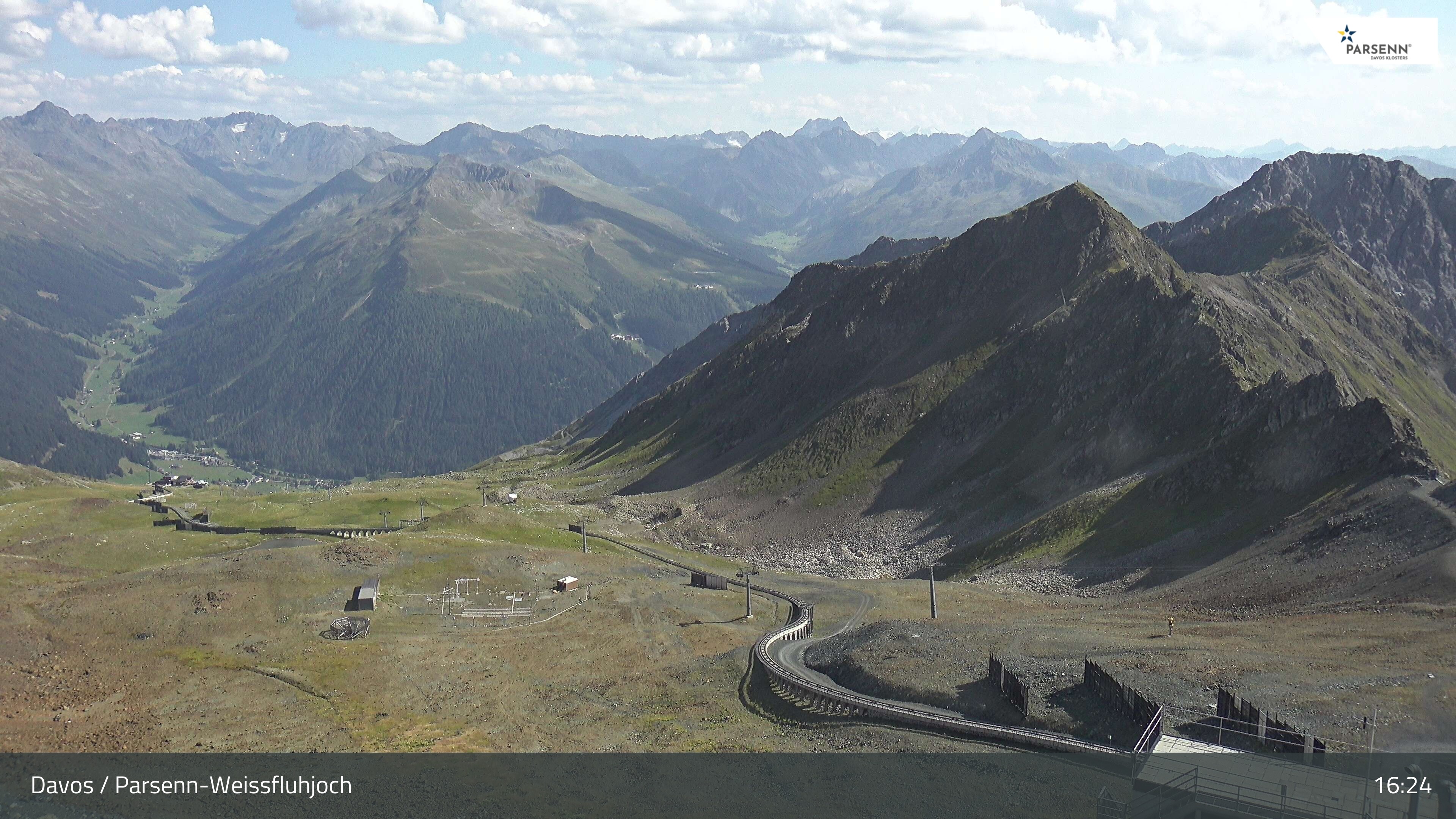 Archived image Webcam Parsenn: Blickrichtung Dorftäli