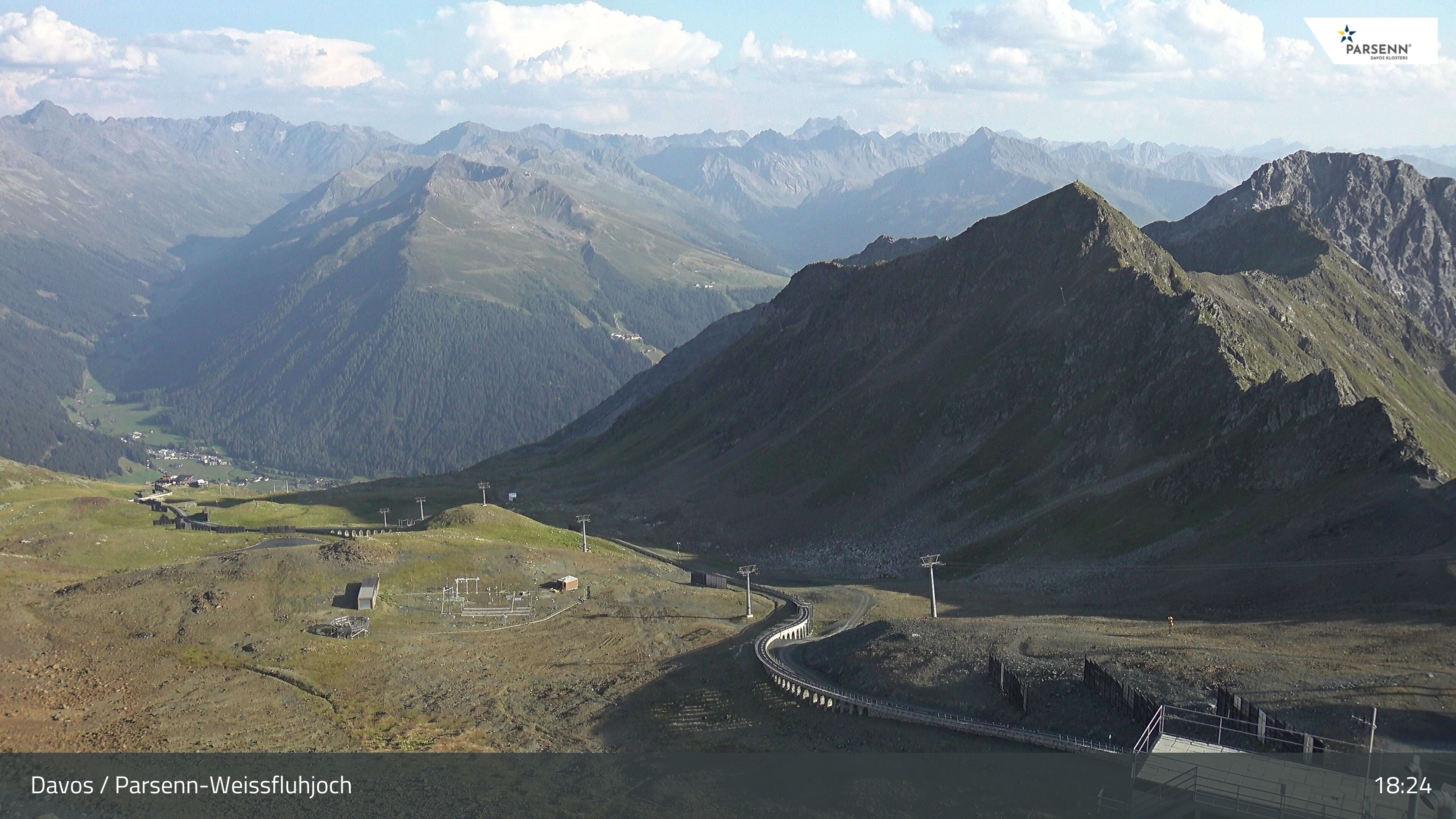 Archived image Webcam Parsenn: Blickrichtung Dorftäli
