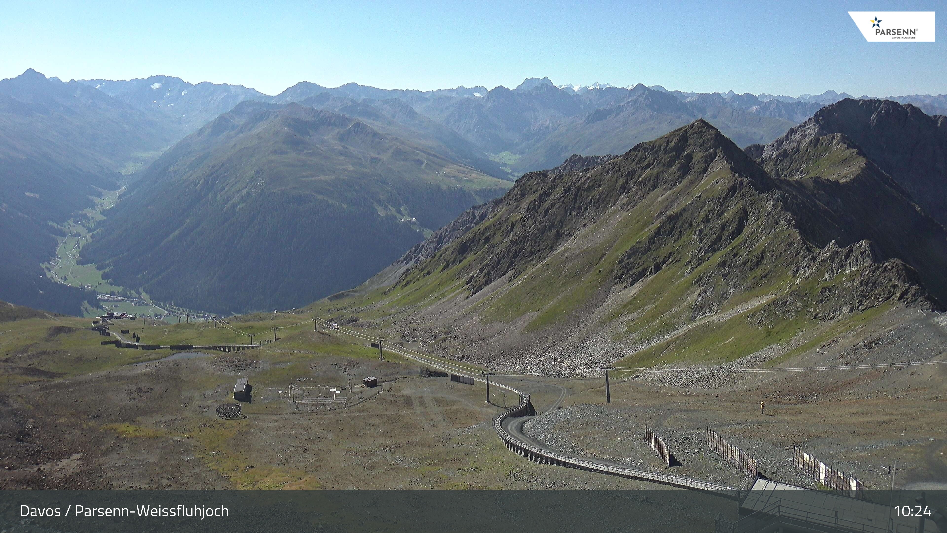 Archiv Foto Webcam Davos Klosters: Parsenn Weissfluhjoch