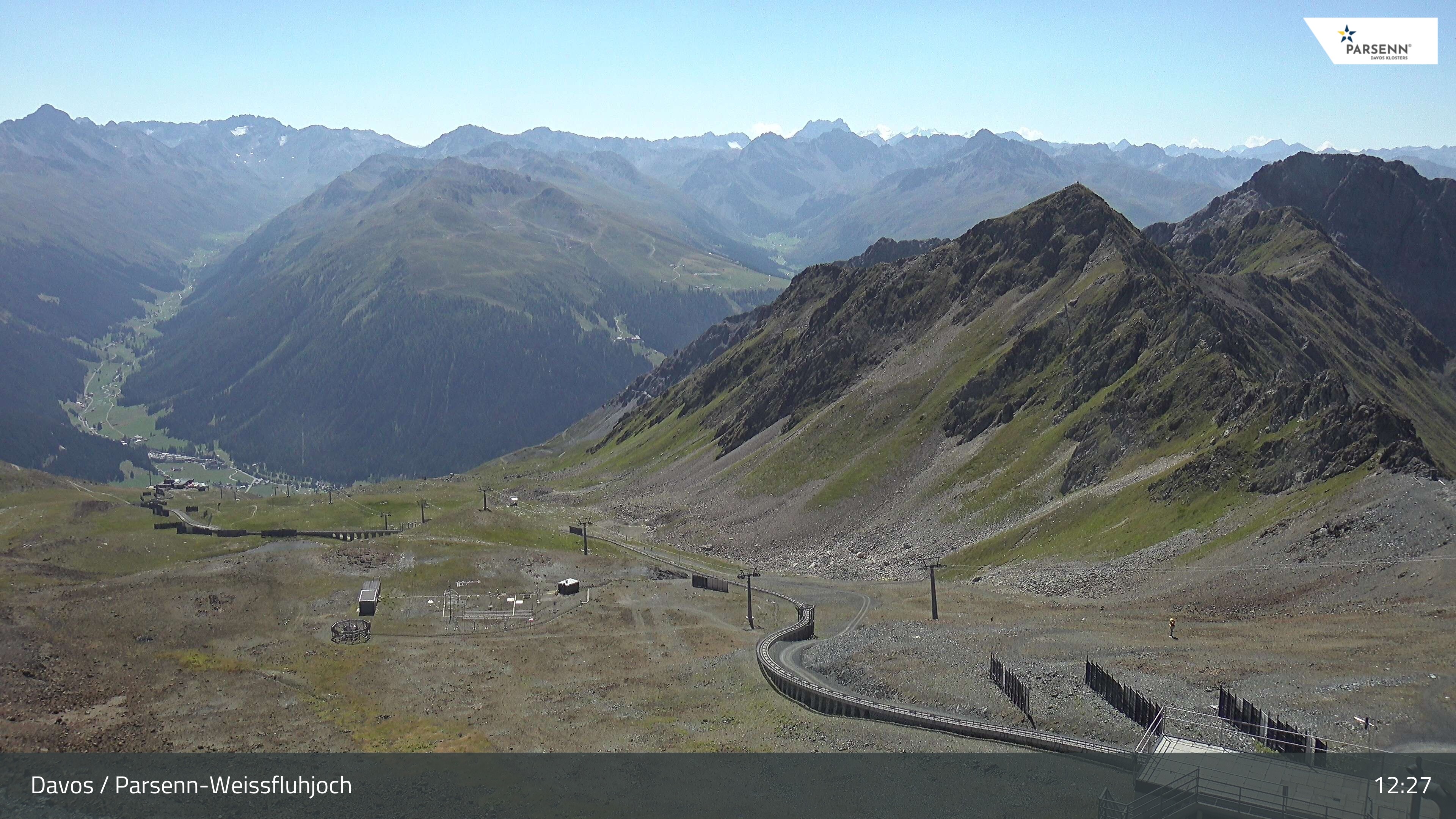 Archiv Foto Webcam Davos Klosters: Parsenn Weissfluhjoch