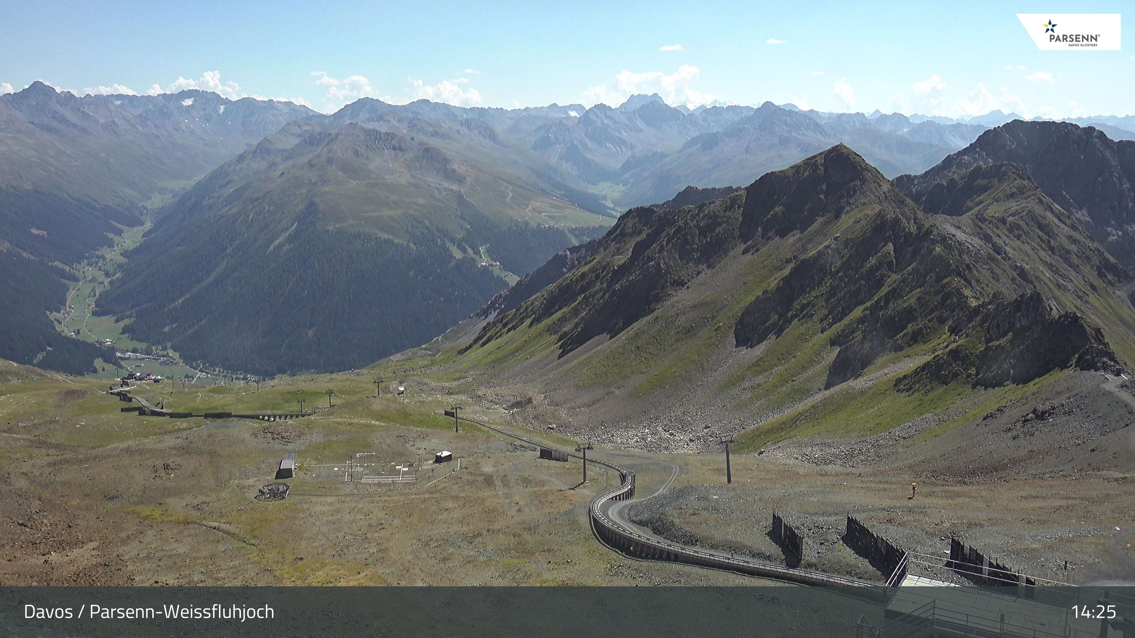 Archiv Foto Webcam Davos Klosters: Parsenn Weissfluhjoch