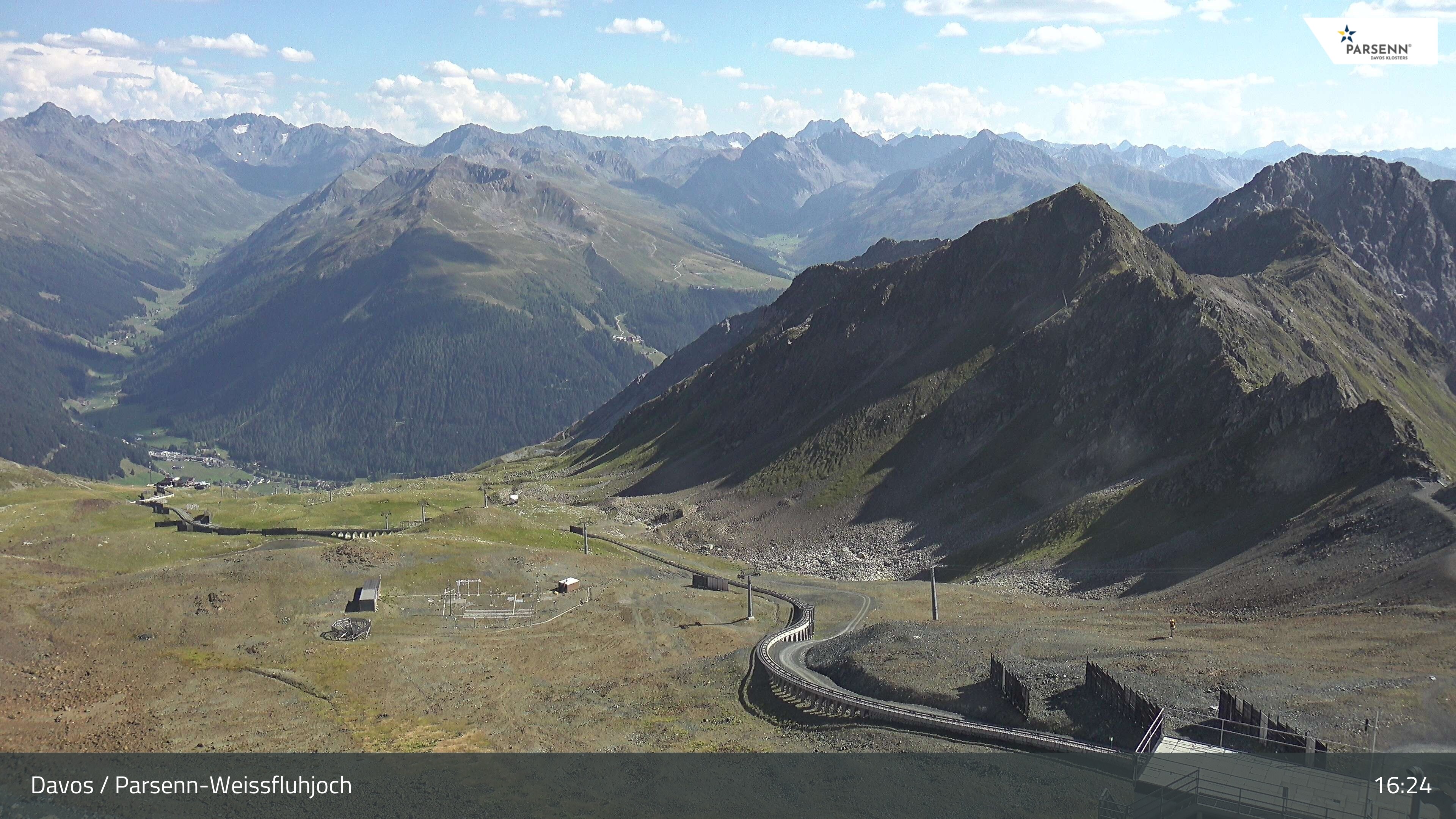 Archiv Foto Webcam Davos Klosters: Parsenn Weissfluhjoch