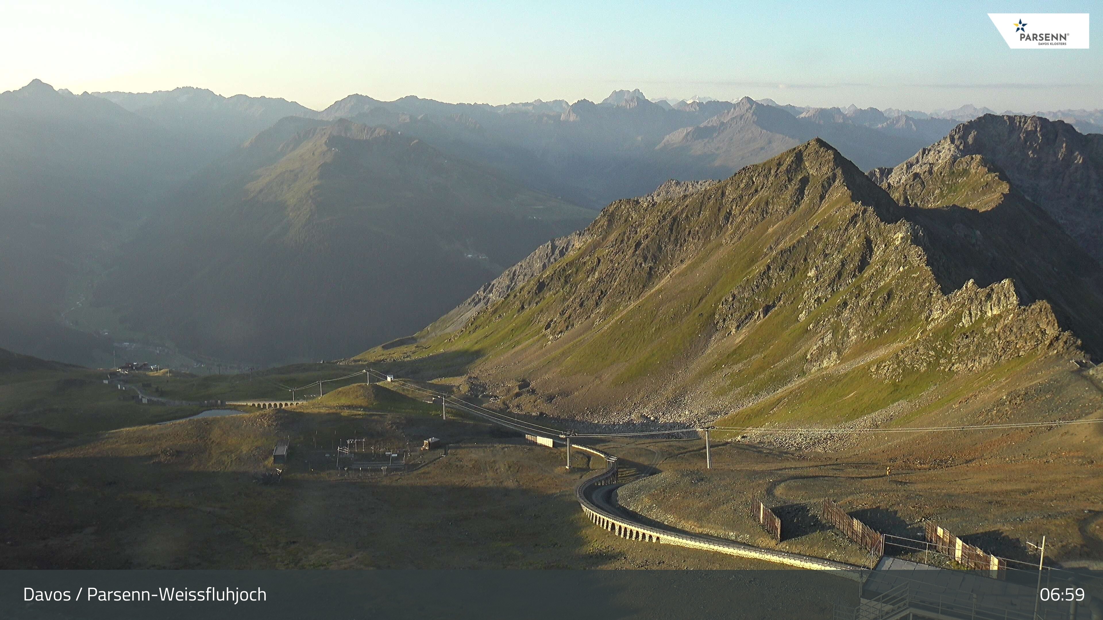 Archiv Foto Webcam Davos Klosters: Parsenn Weissfluhjoch