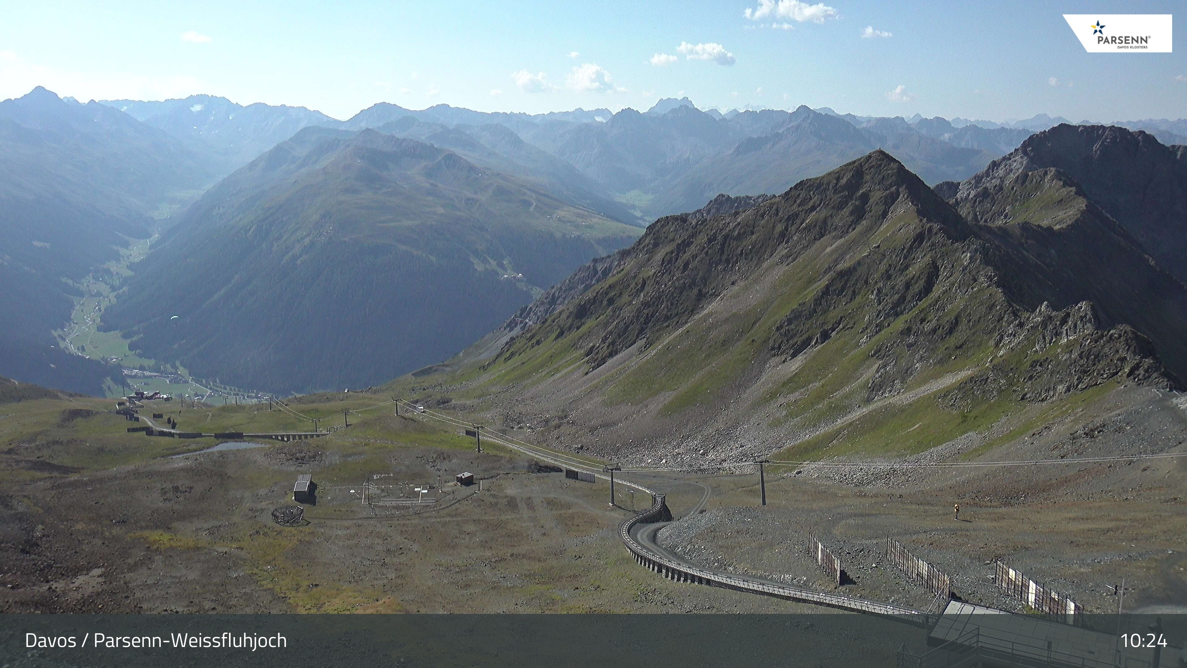 Archiv Foto Webcam Davos Klosters: Parsenn Weissfluhjoch
