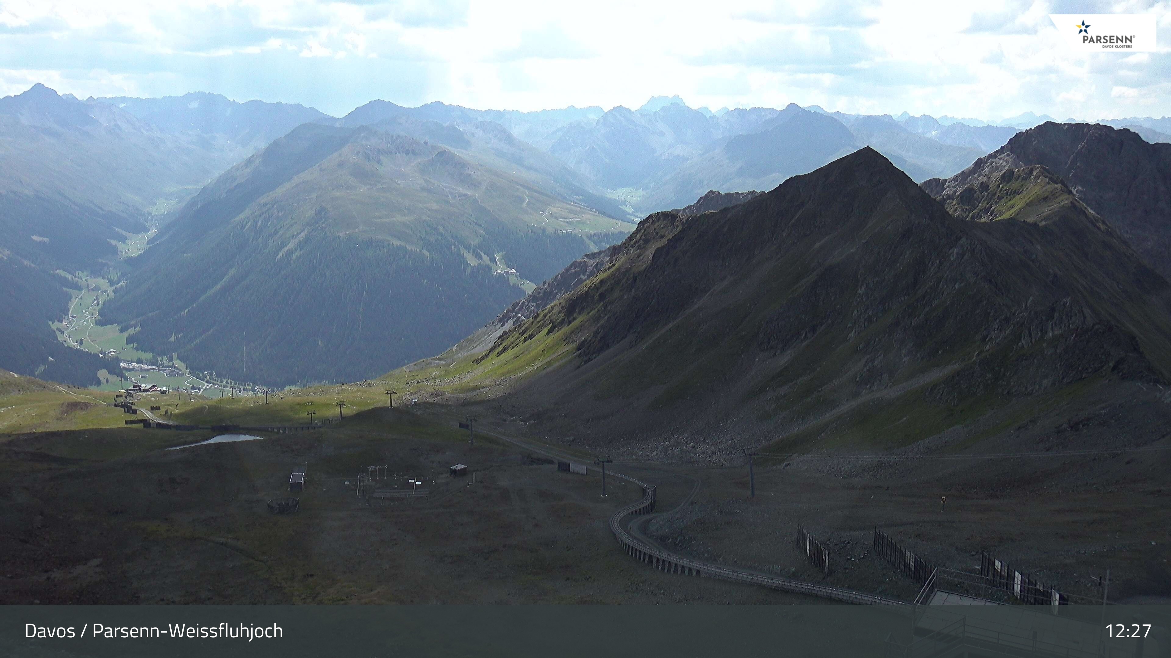 Archived image Webcam Parsenn: Blickrichtung Dorftäli