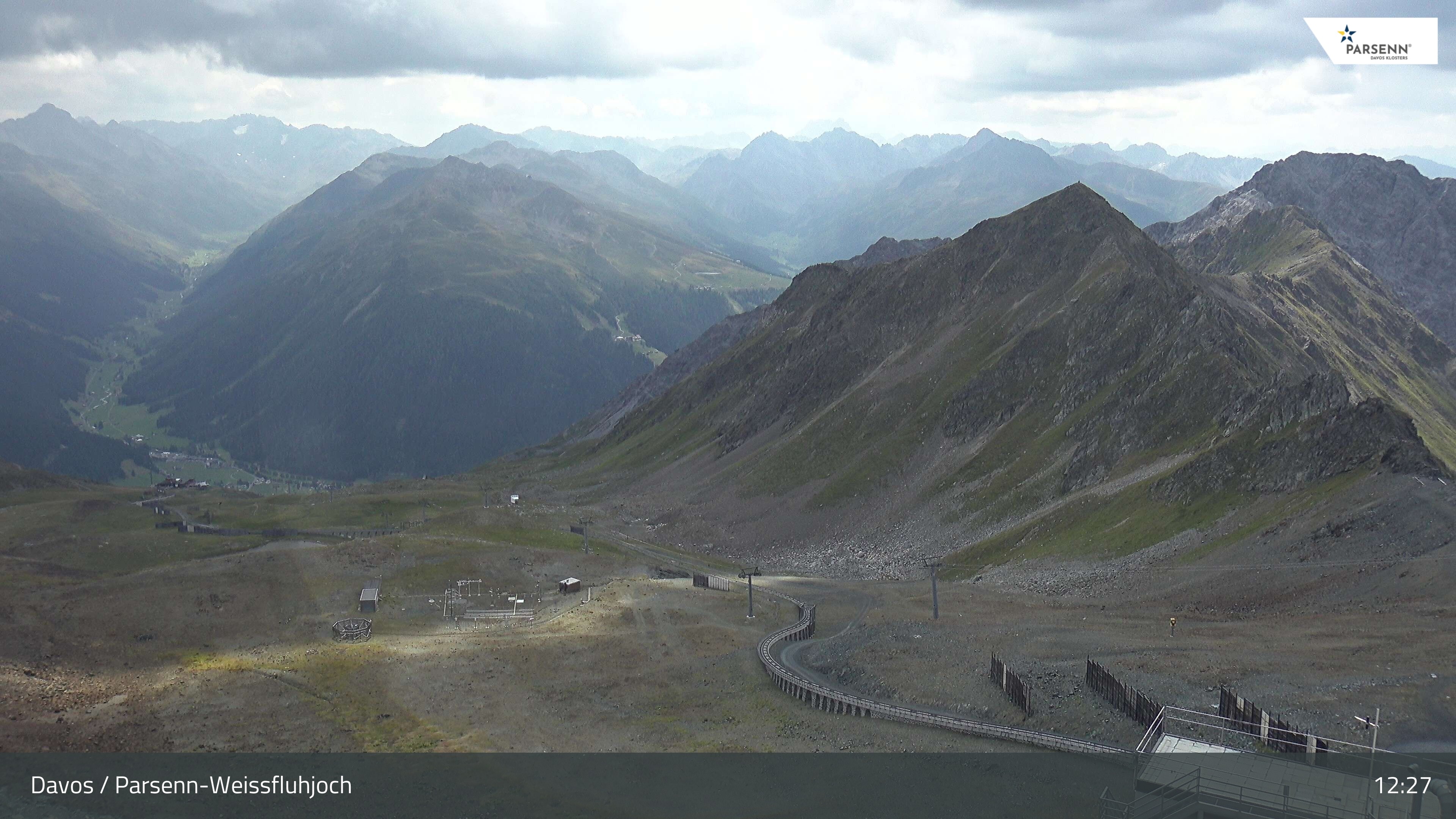Archived image Webcam Parsenn: Blickrichtung Dorftäli