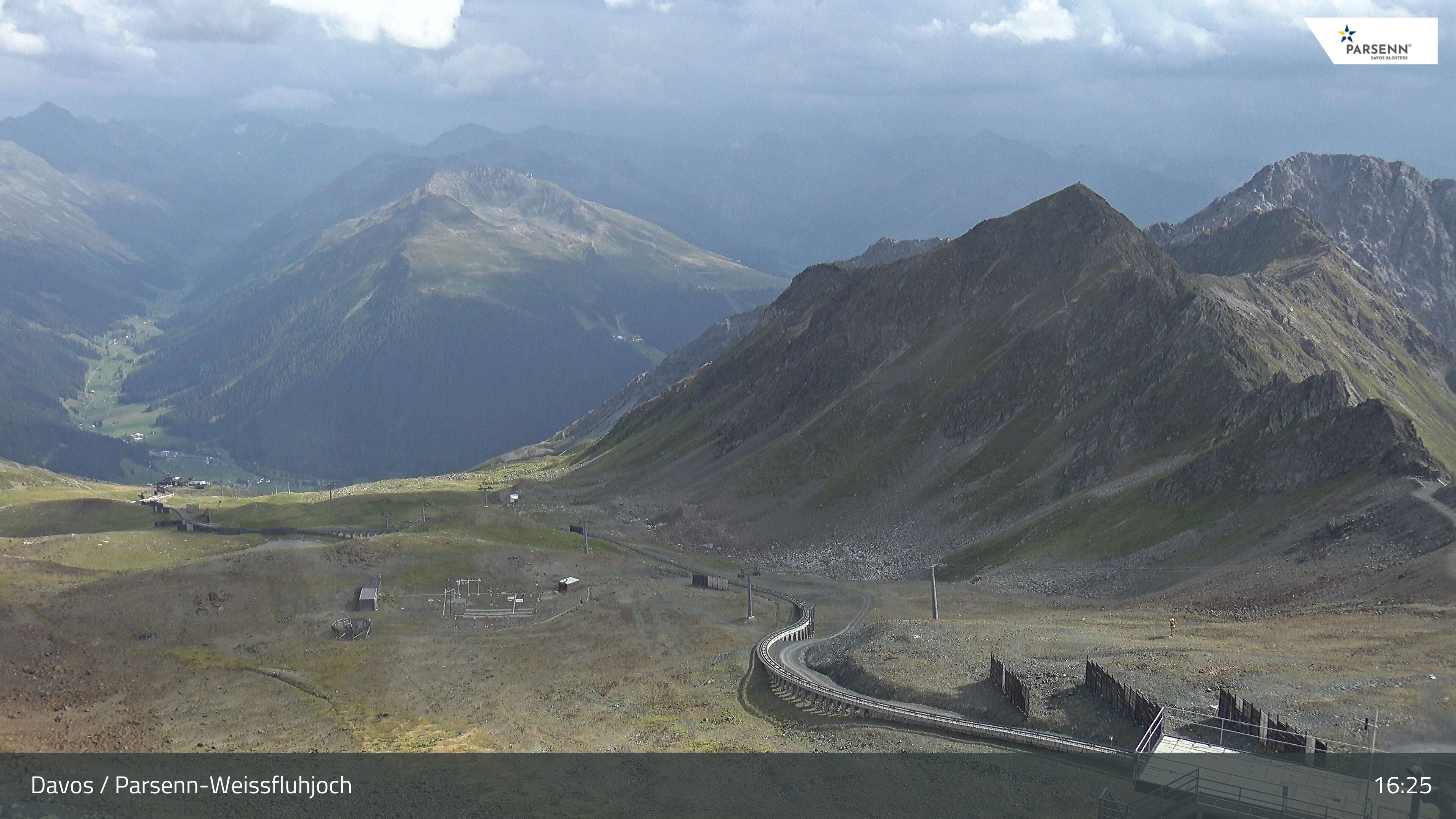 Archived image Webcam Parsenn: Blickrichtung Dorftäli