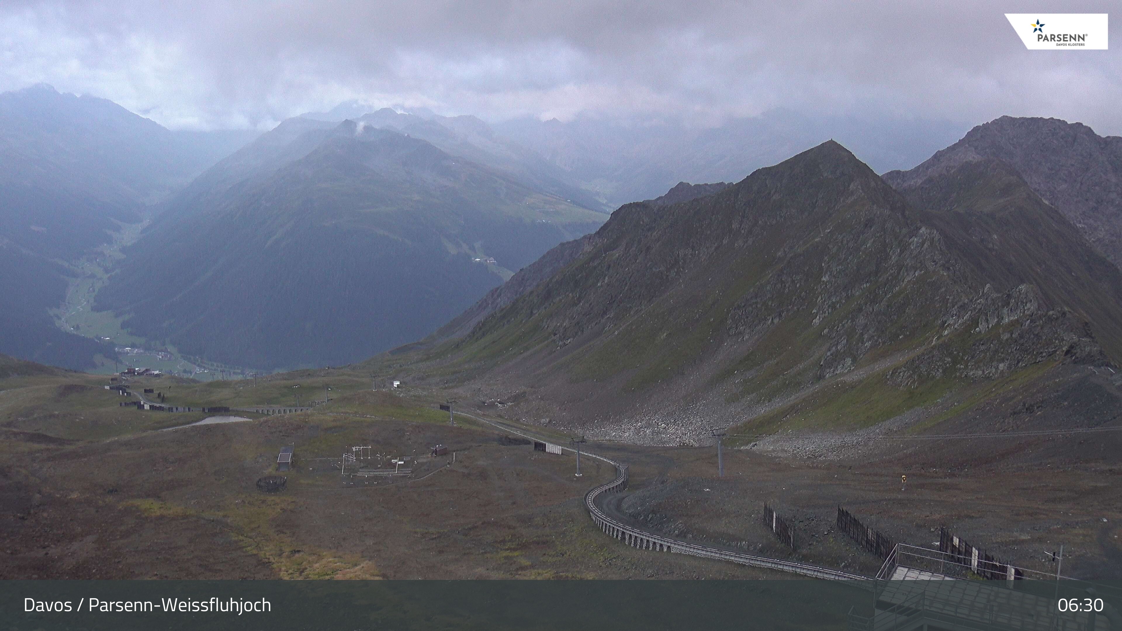 Archiv Foto Webcam Davos Klosters: Parsenn Weissfluhjoch