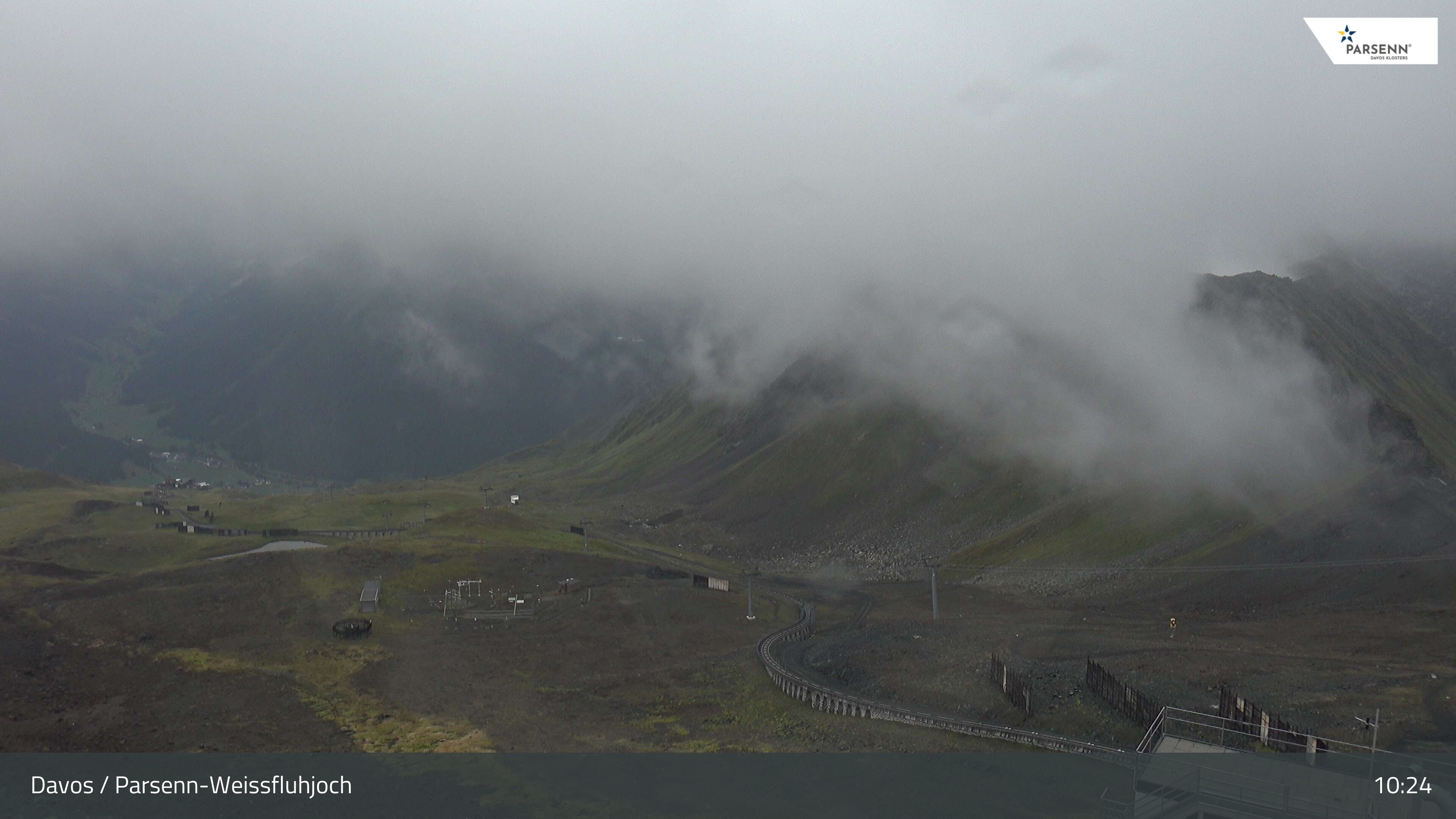 Archiv Foto Webcam Davos Klosters: Parsenn Weissfluhjoch