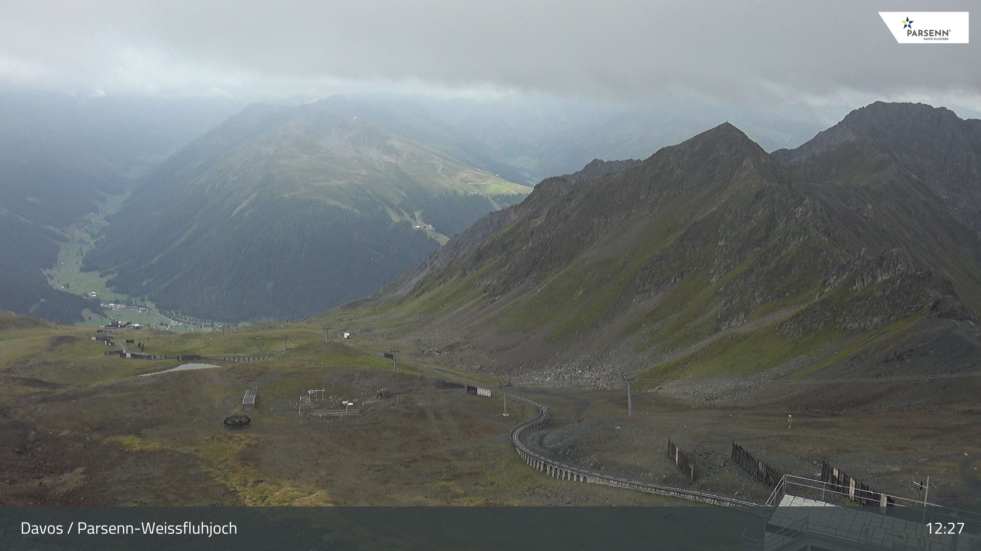 Archiv Foto Webcam Davos Klosters: Parsenn Weissfluhjoch