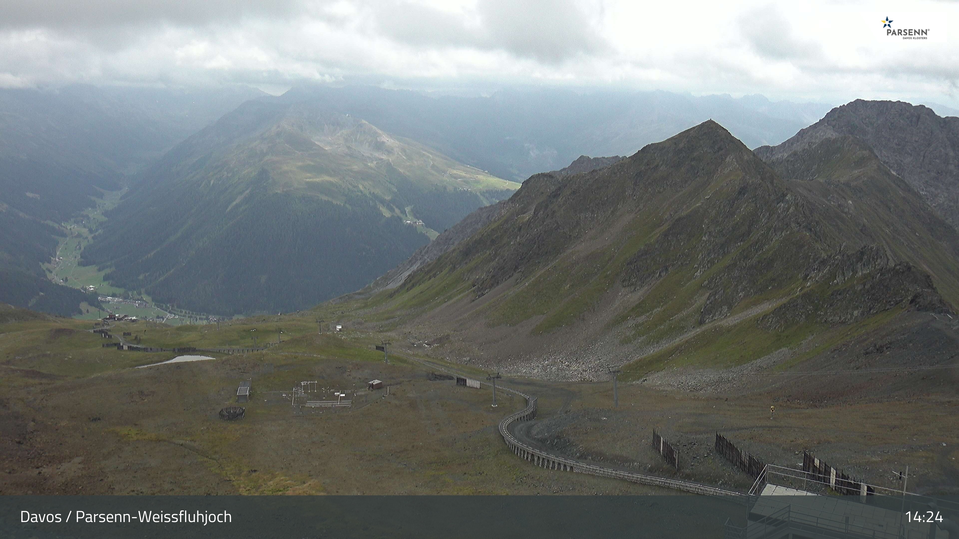 Archiv Foto Webcam Davos Klosters: Parsenn Weissfluhjoch